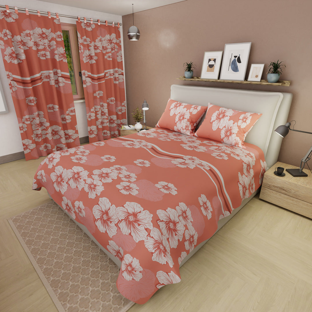 Juego De Sábanas Microfibra Suavizada Dulce Primavera