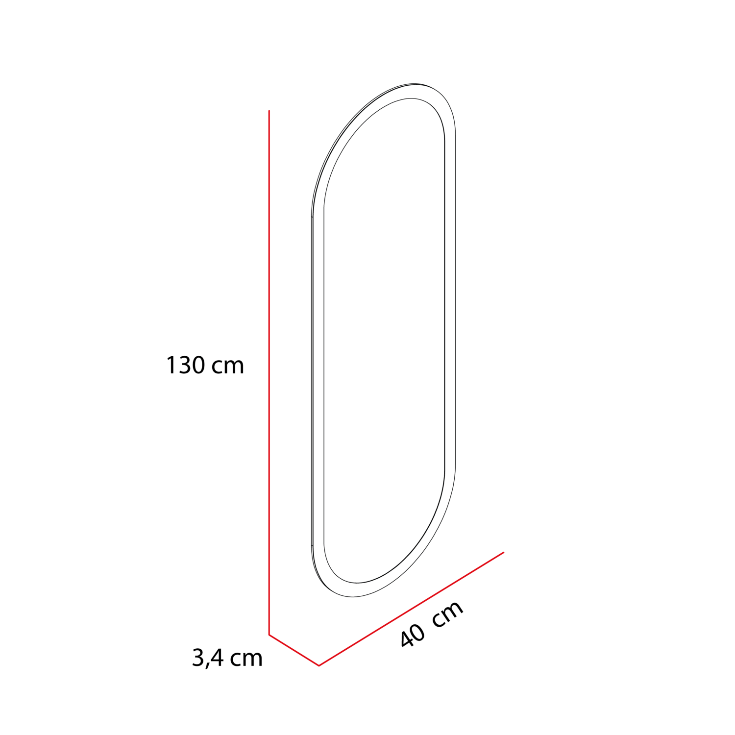 Espejo Oviedo Led+Touch