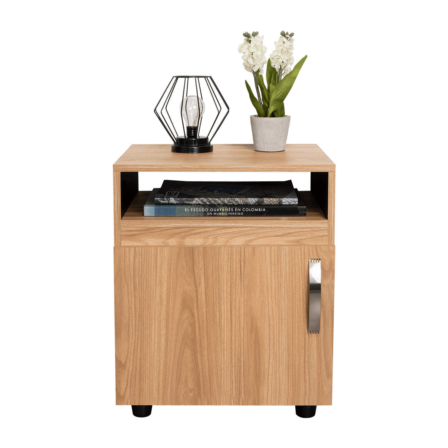 Mesa De Noche Barilo 1P 55X45X40 Rta Fresno Eu Wengue