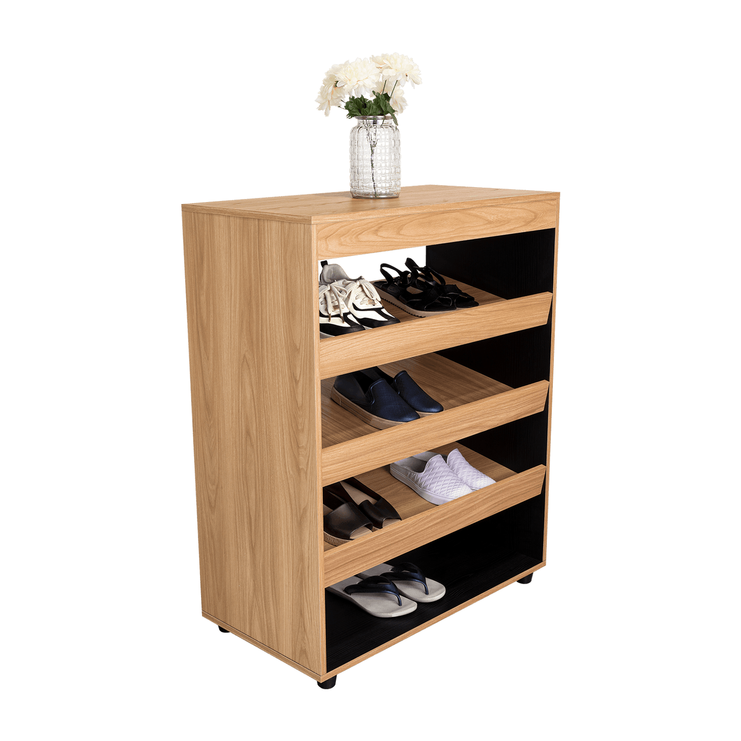 Zapatero Barilo 101X80X42 Rta Fresno Eu Wengue