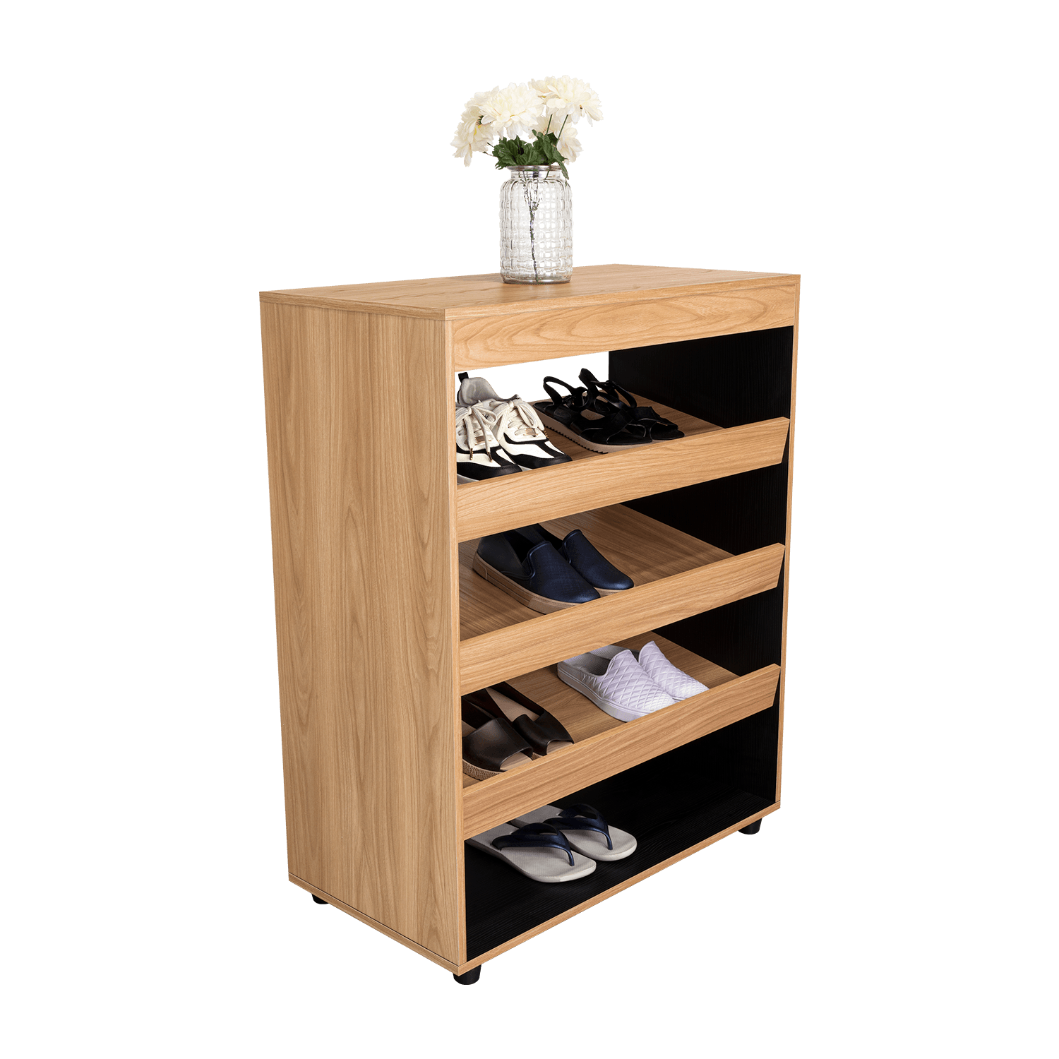 Zapatero Barilo 101X80X42 Rta Fresno Eu Wengue