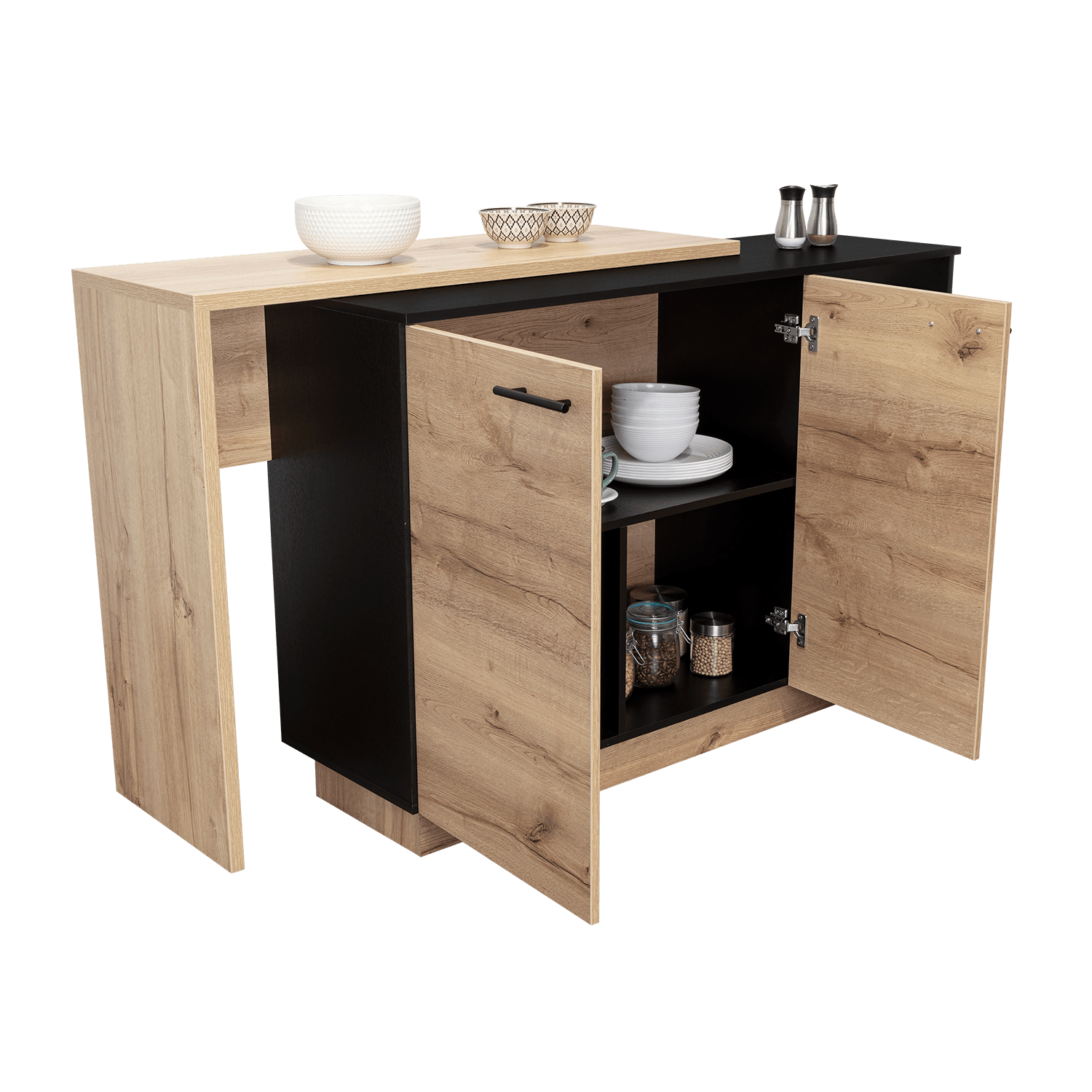 Isla De Cocina Sicilia 90X150 Rta Wengue Duna