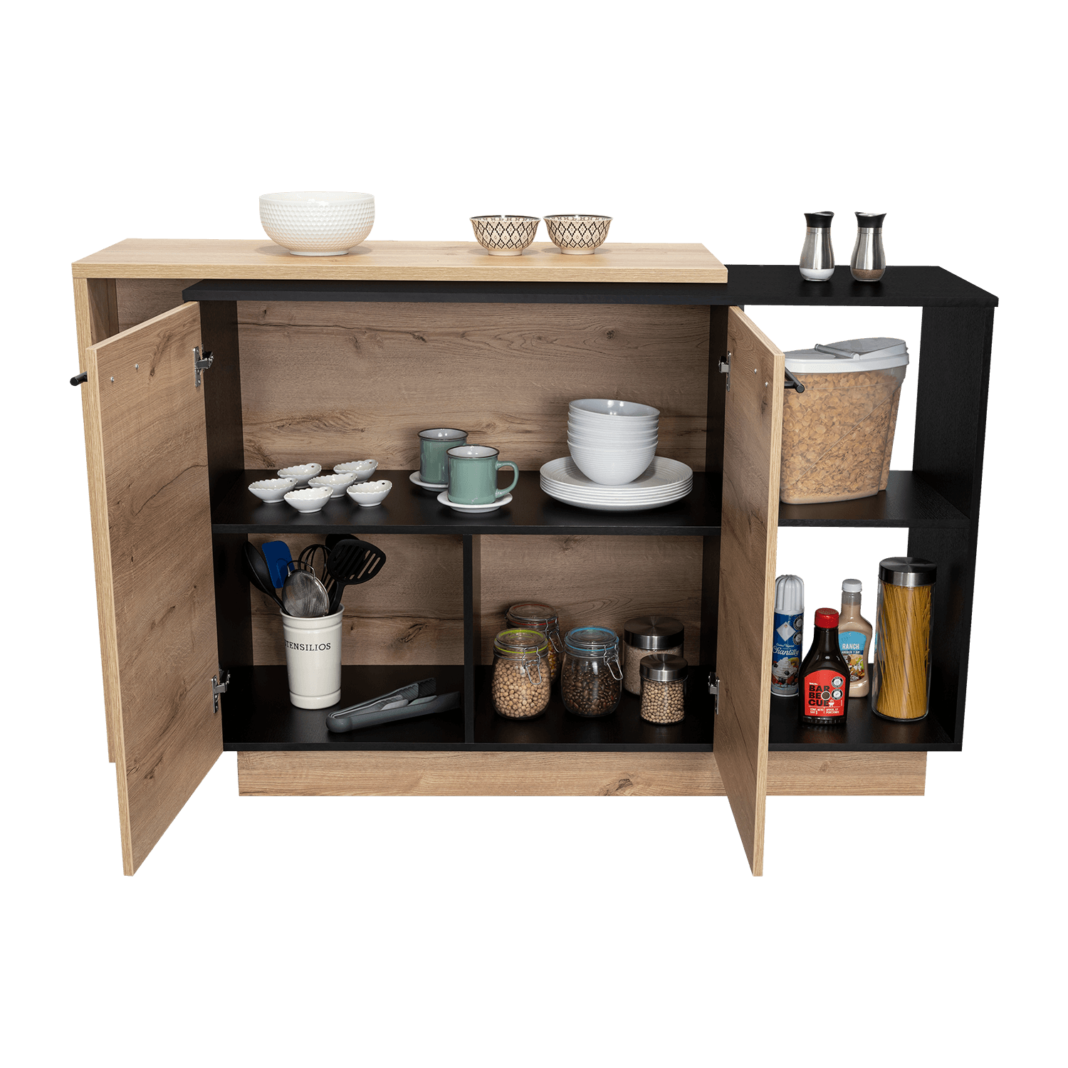 Isla De Cocina Sicilia 90X150 Rta Wengue Duna