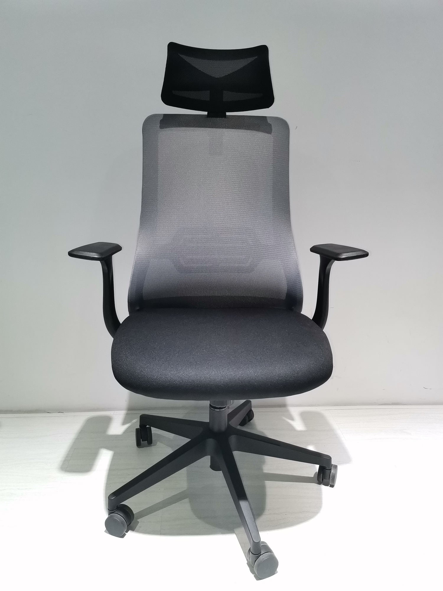 Silla Escritorio Livia Negro Gris