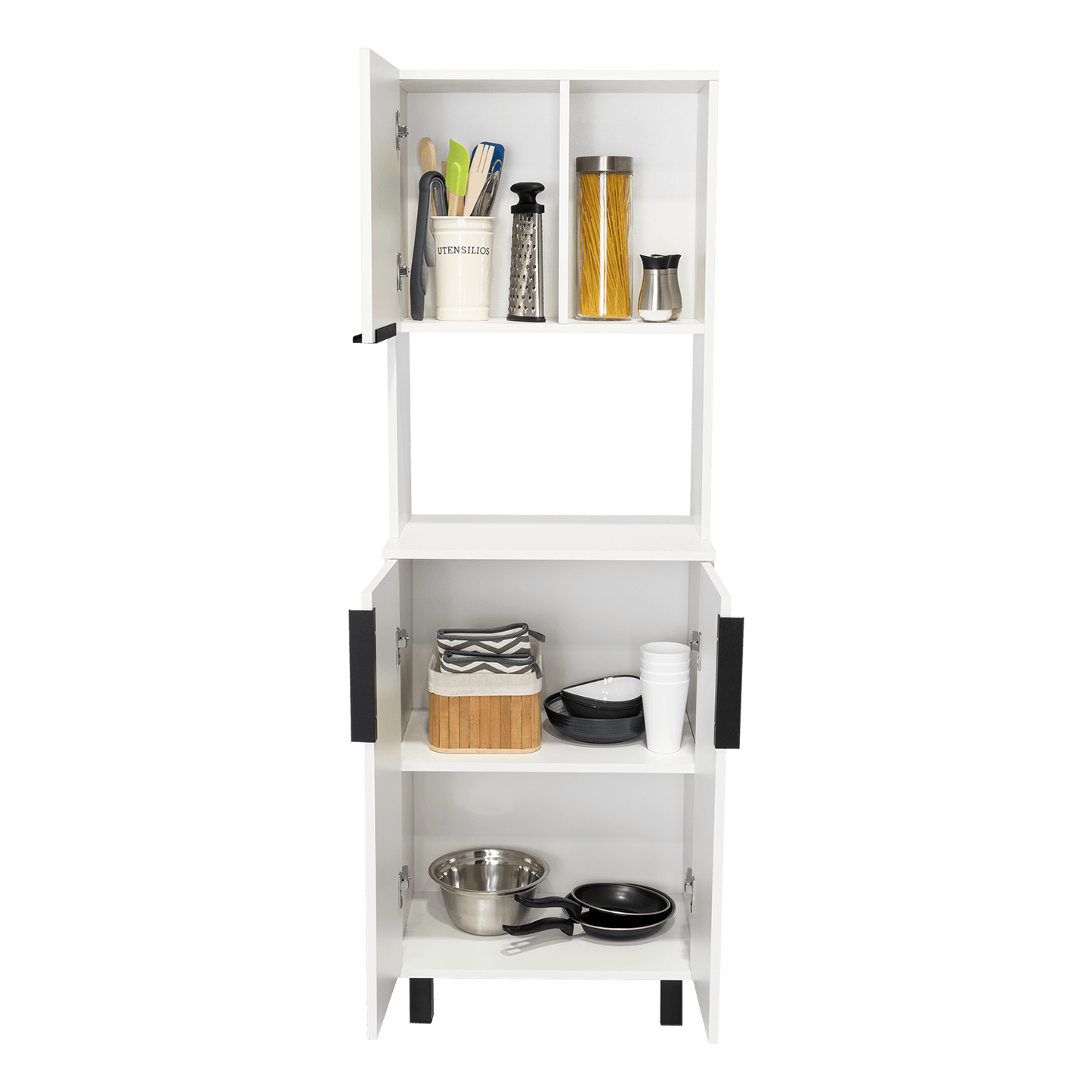 Alacena Oshawa 160X54X35,2 Rta Blanco Zf