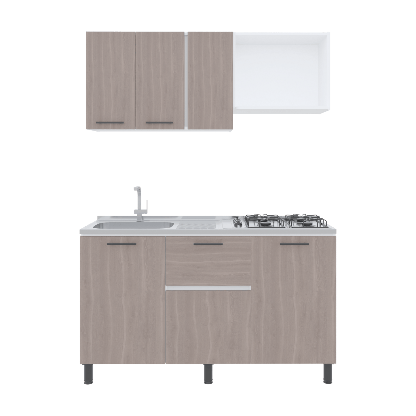 Cocina 150 Paoli Izq Rta Bardolino Blanco