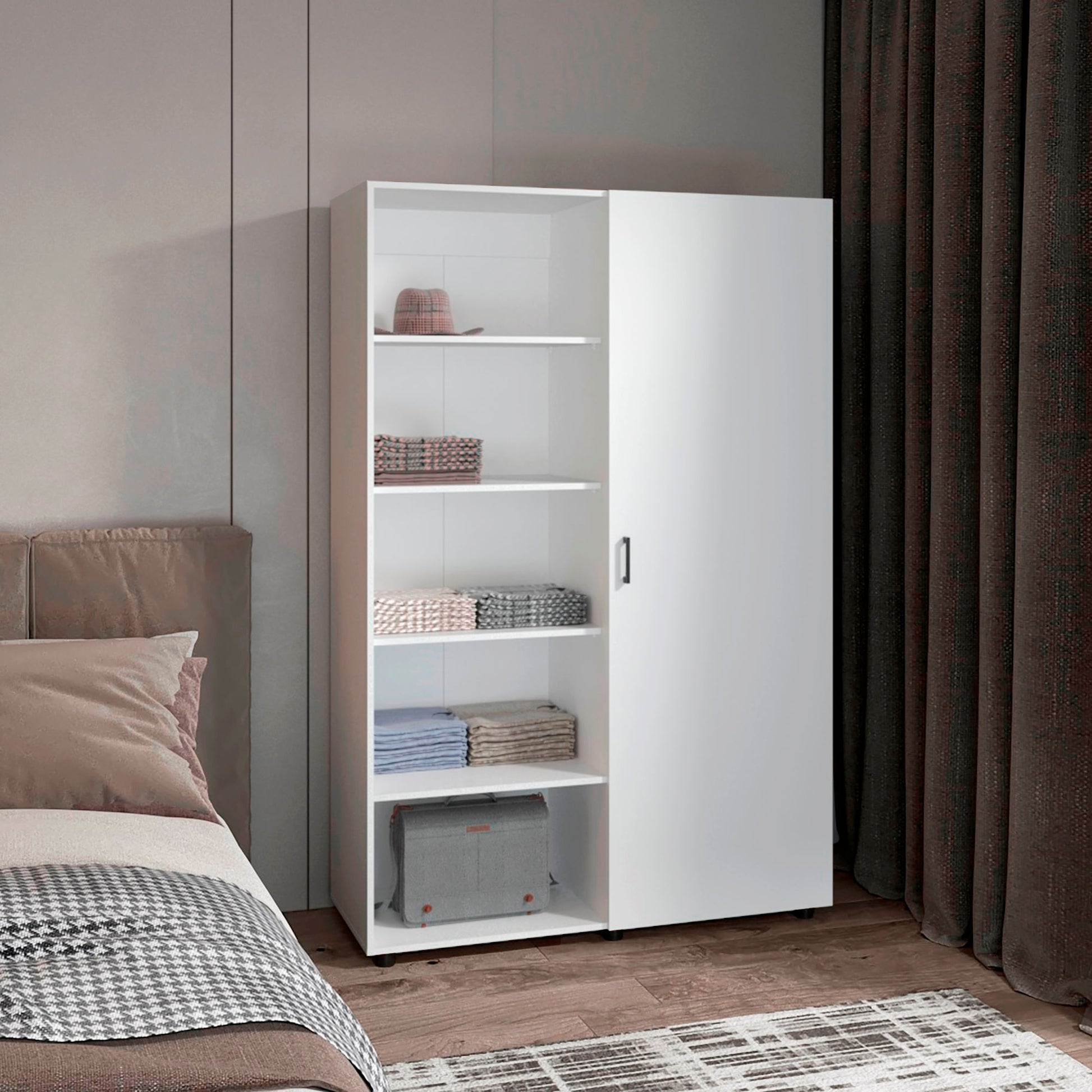 Closet Eco 184X120X46 Rta Blanco Zf