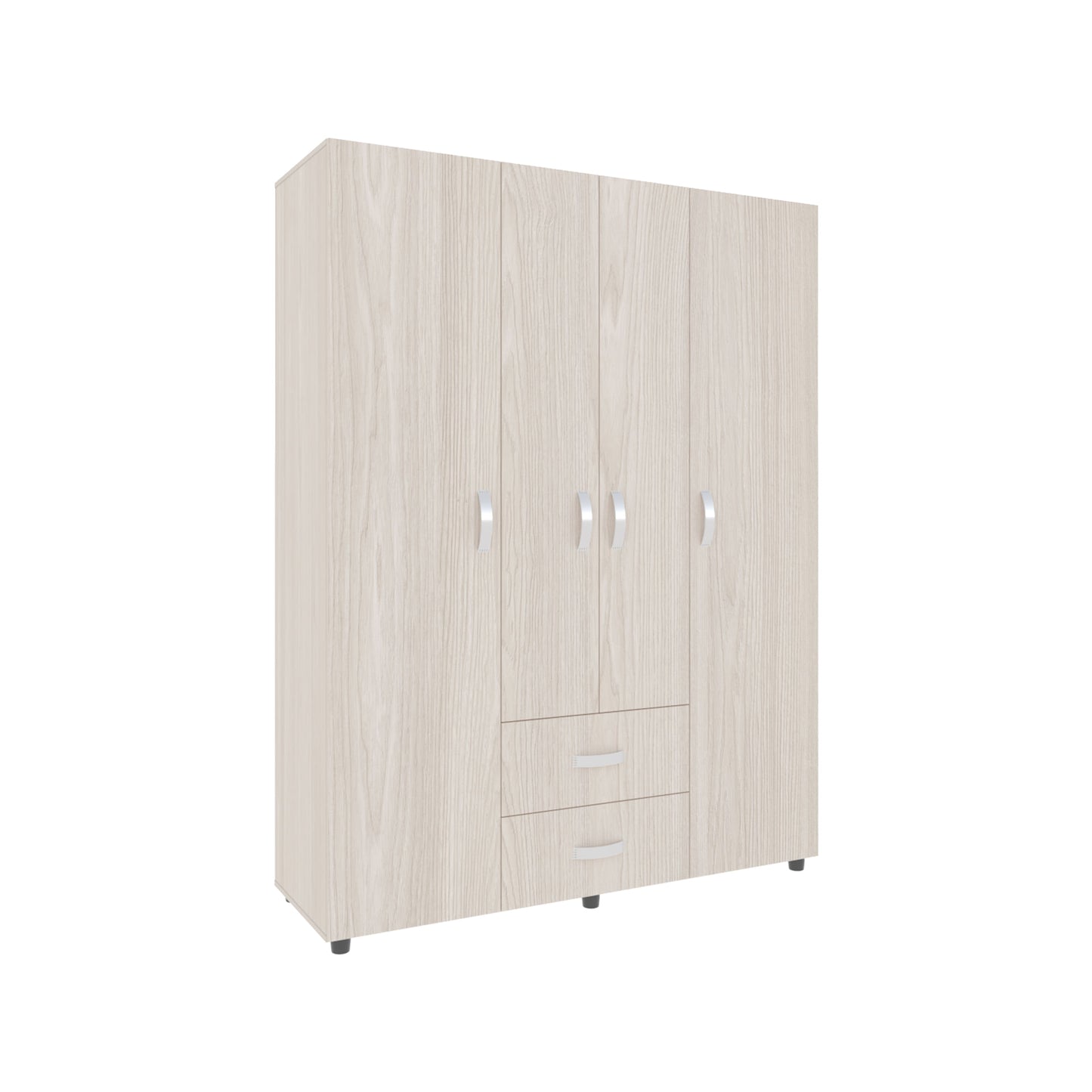 Closet Barilo 200X150X49 Rta Niebla Blanco