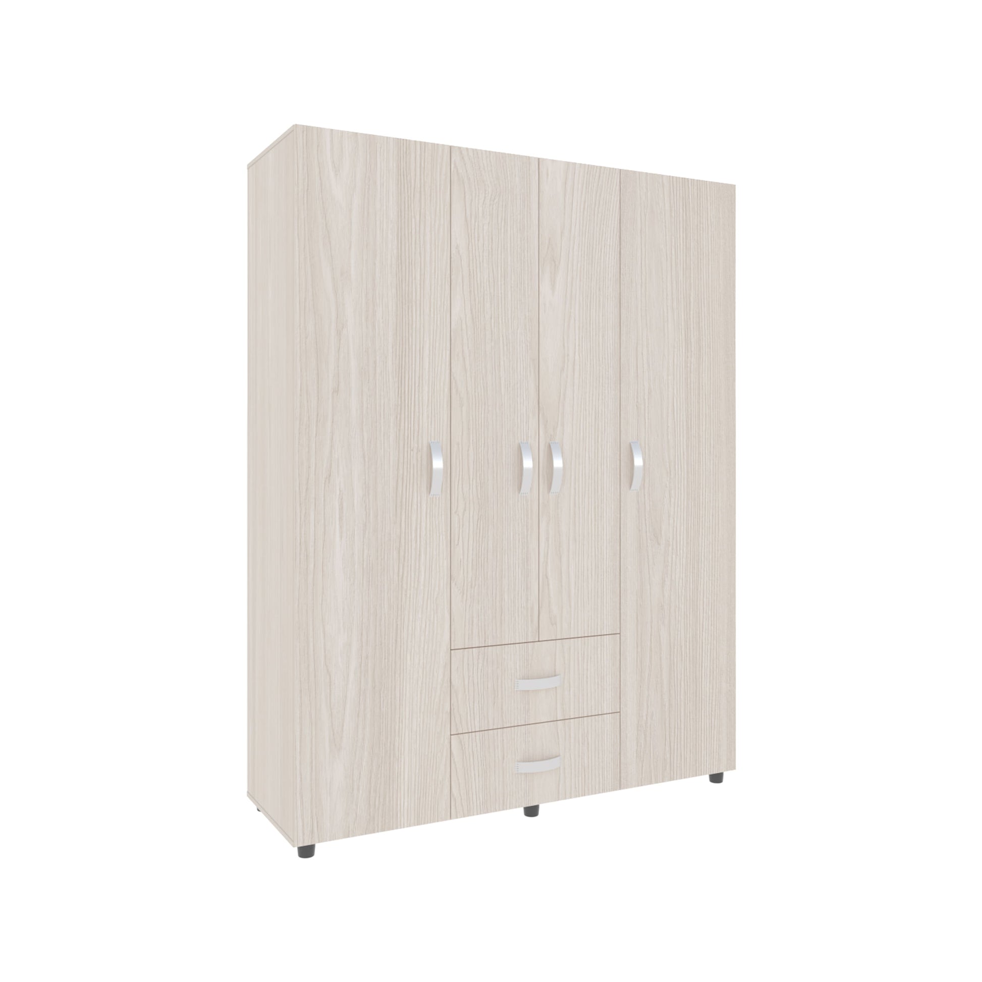 Closet Barilo 200X150X49 Rta Niebla Blanco