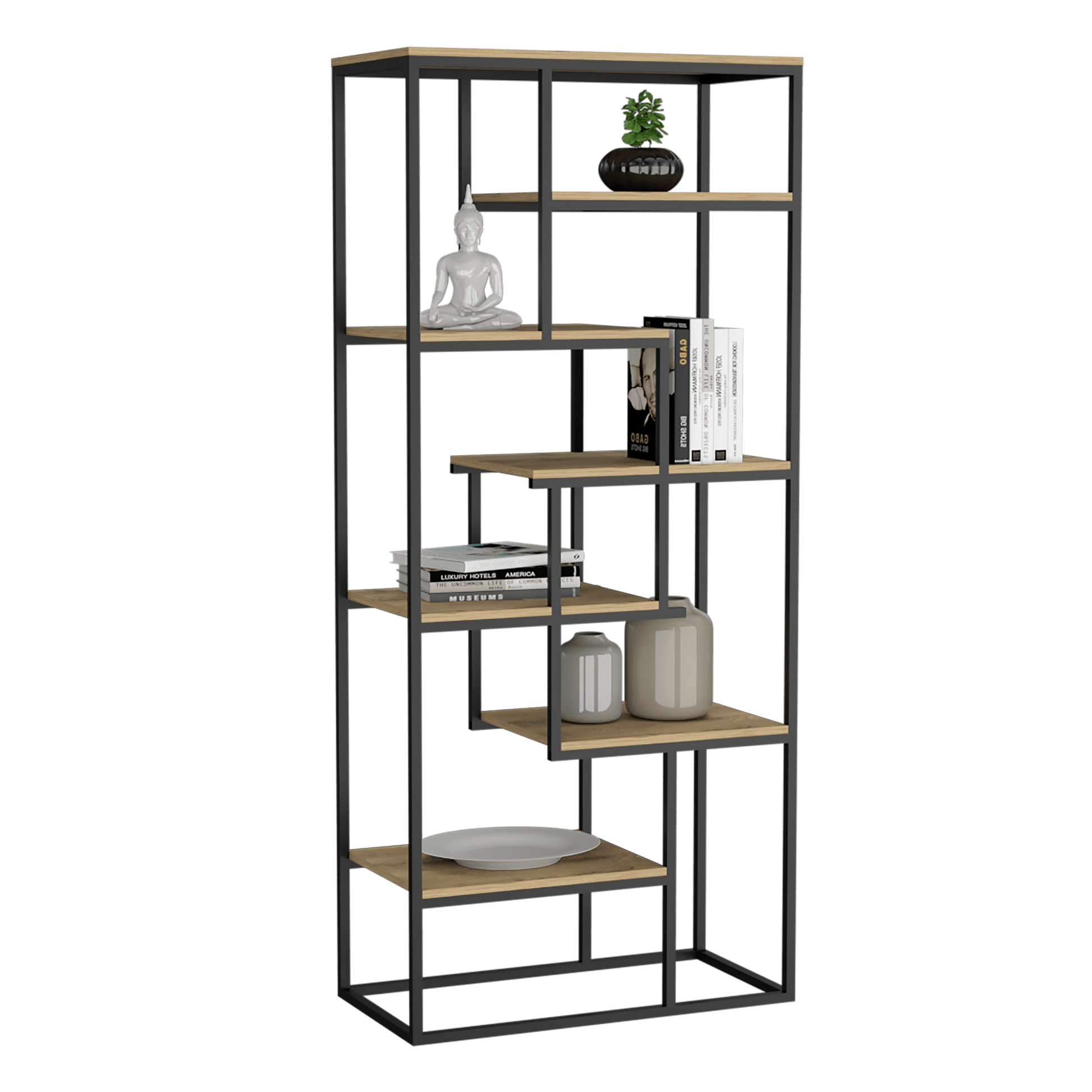 Estanteria Architects 182 X 80 Homecollection Macadamia