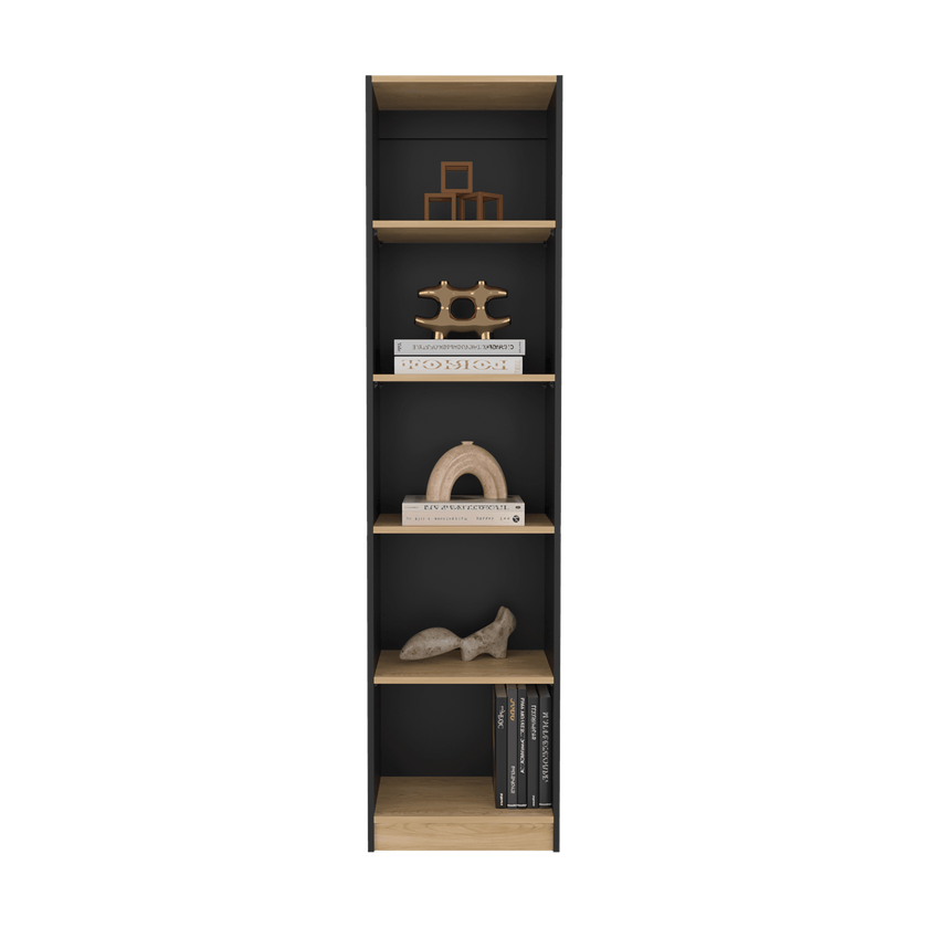 Estante Home E2 5 Espacios 180X45 Rta Wengue Fresno Europeo