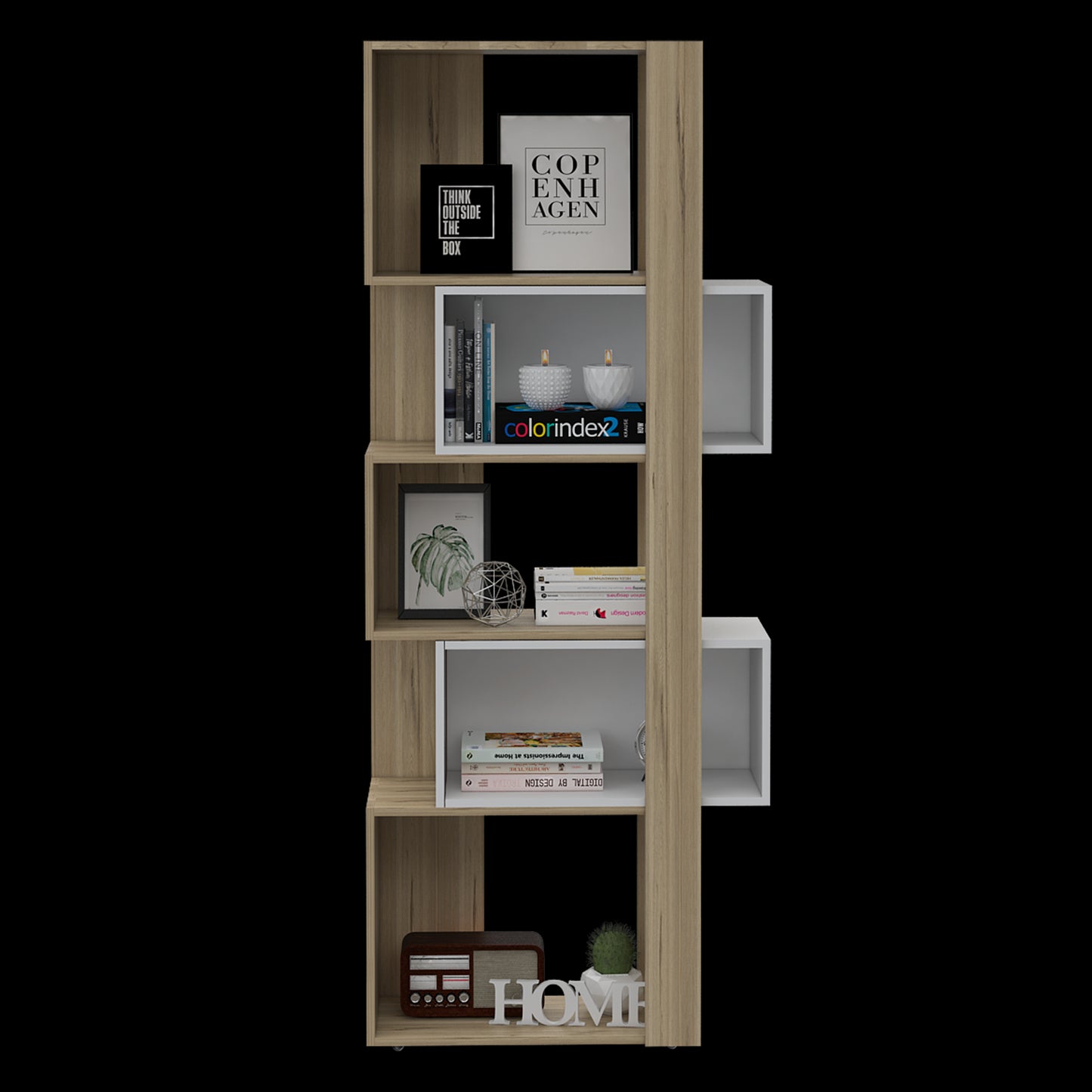 Biblioteca Acacia Rta Duna + Blanco