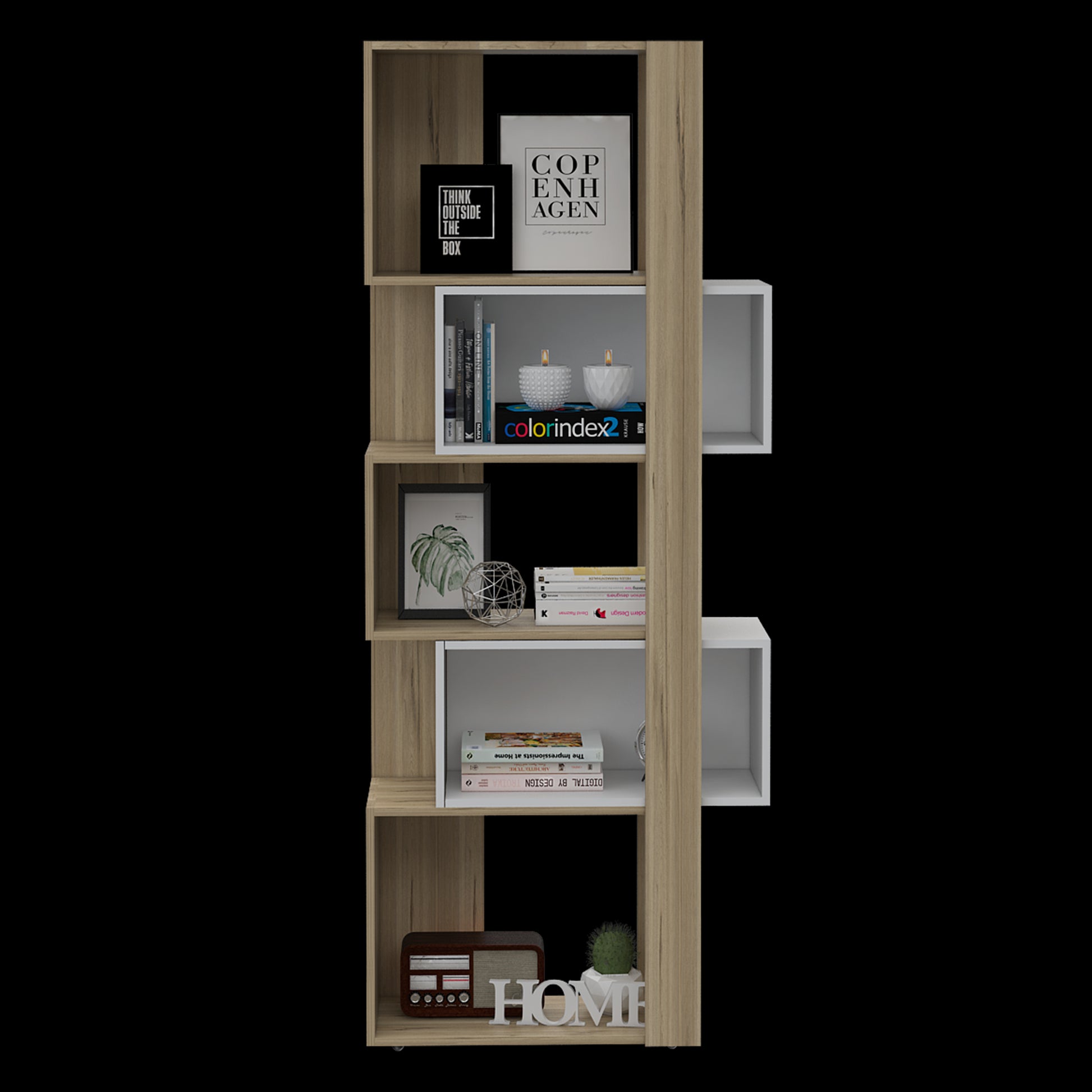 Biblioteca Acacia Rta Duna + Blanco