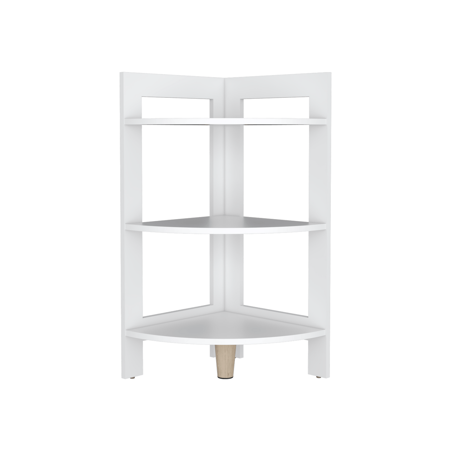 Mesa Auxiliar Esquinera Riga 80 X 39 Rta Blanco Zf