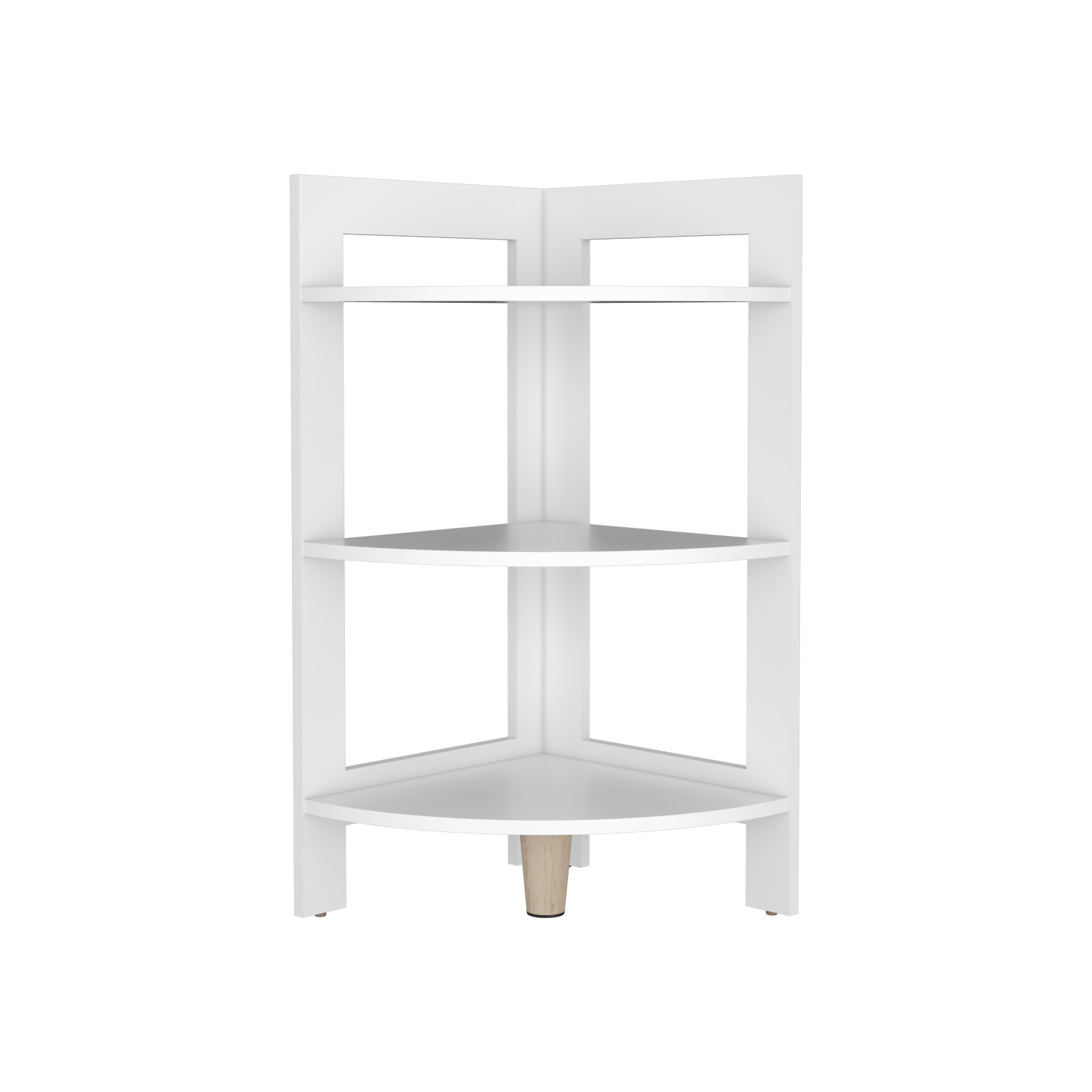 Mesa Auxiliar Esquinera Riga 80 X 39 Rta Blanco Zf