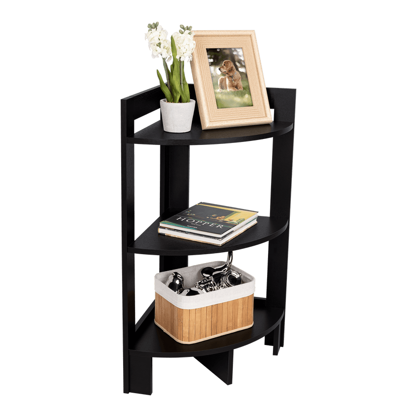 Mesa Auxiliar Esquinera Riga 80 X 39 Rta Wengue Zf