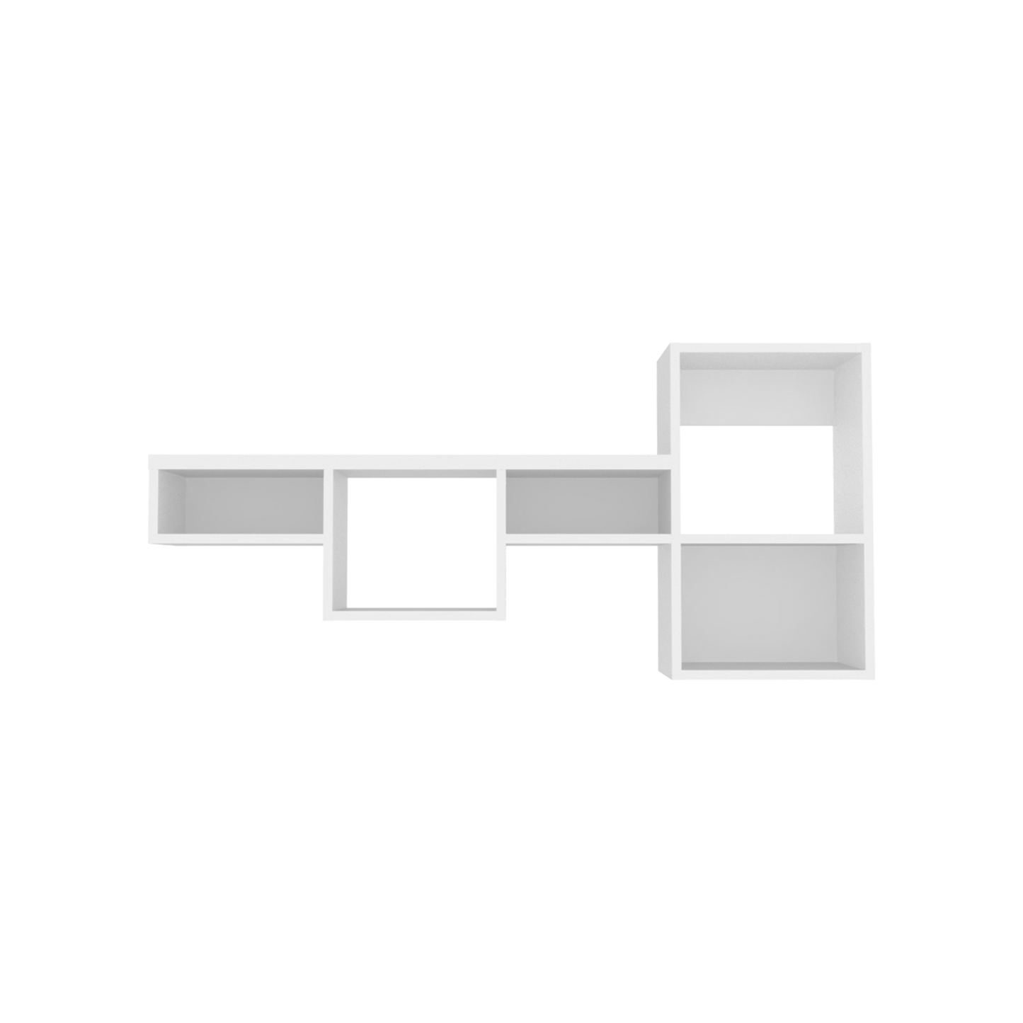 Repisa Wall 1A 56X120X25 Rta Blanco Zf