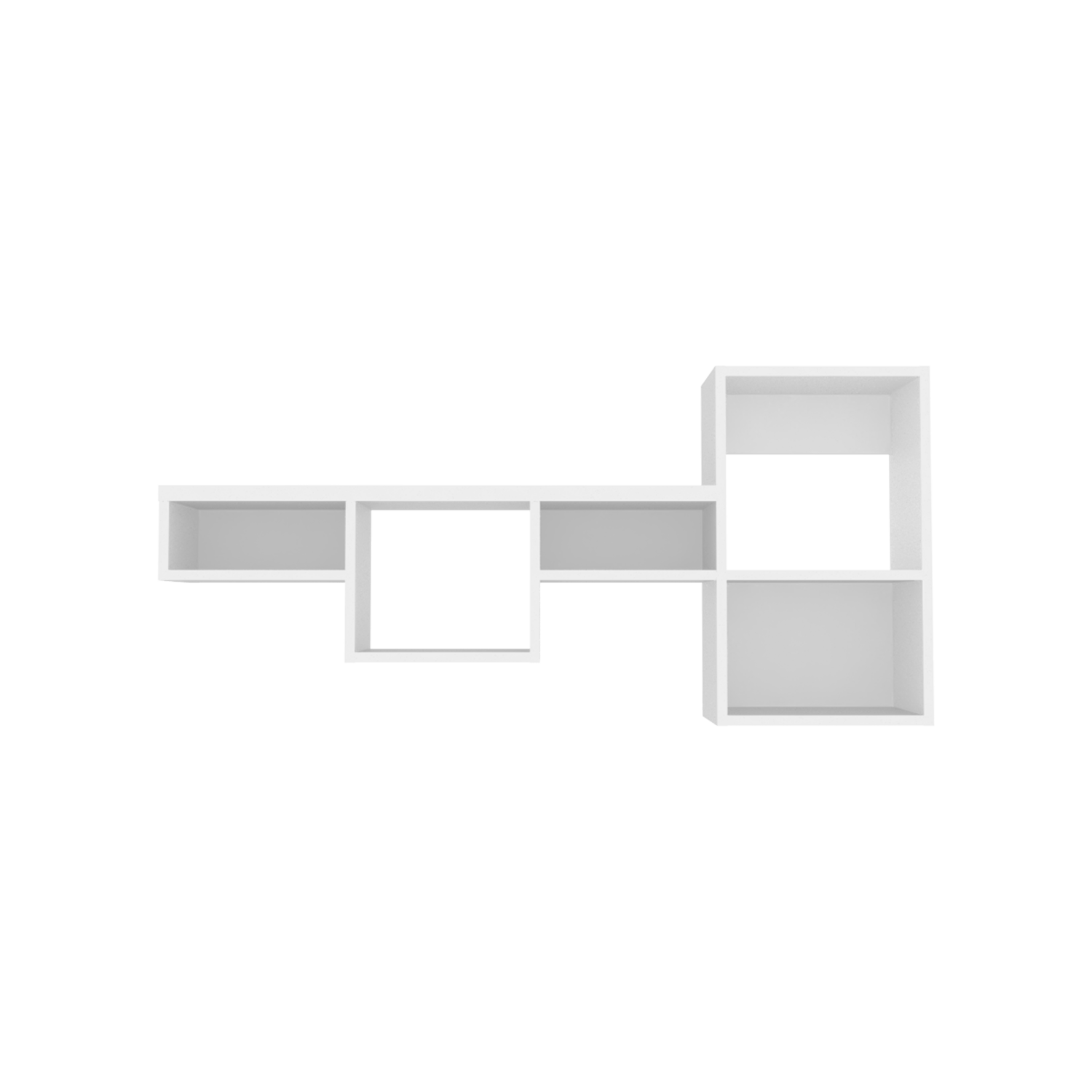 Repisa Wall 1A 56X120X25 Rta Blanco Zf