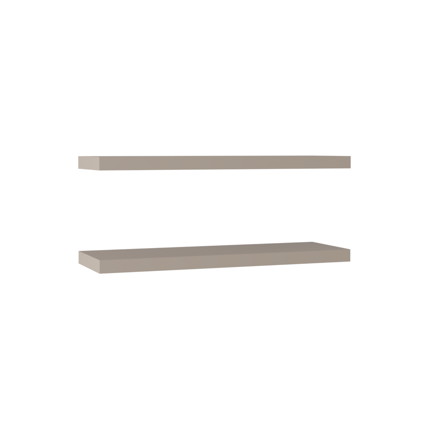 Repisa Flotante 3X80X24 Rta Taupe Zf