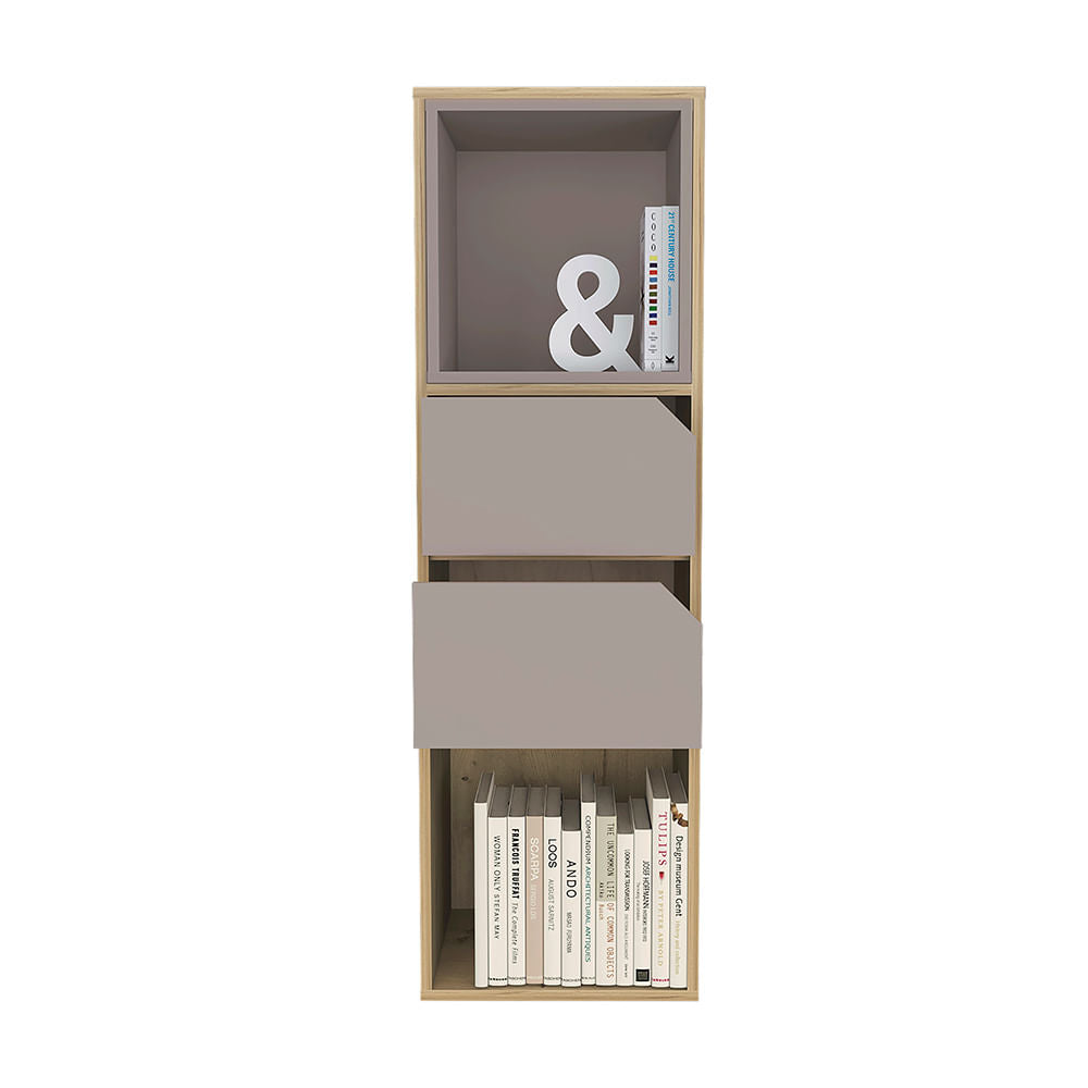 Biblioteca Piero Modulo Cajones Duna Taupe