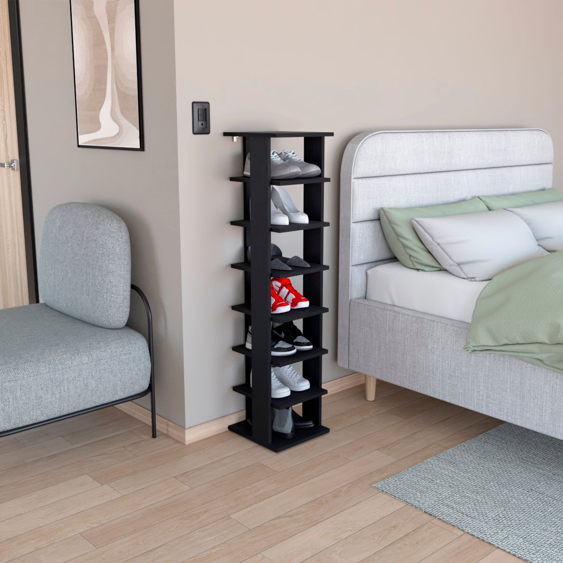 Zapatero Alto Basico Odesto 1223X30 Rta Wengue Zf