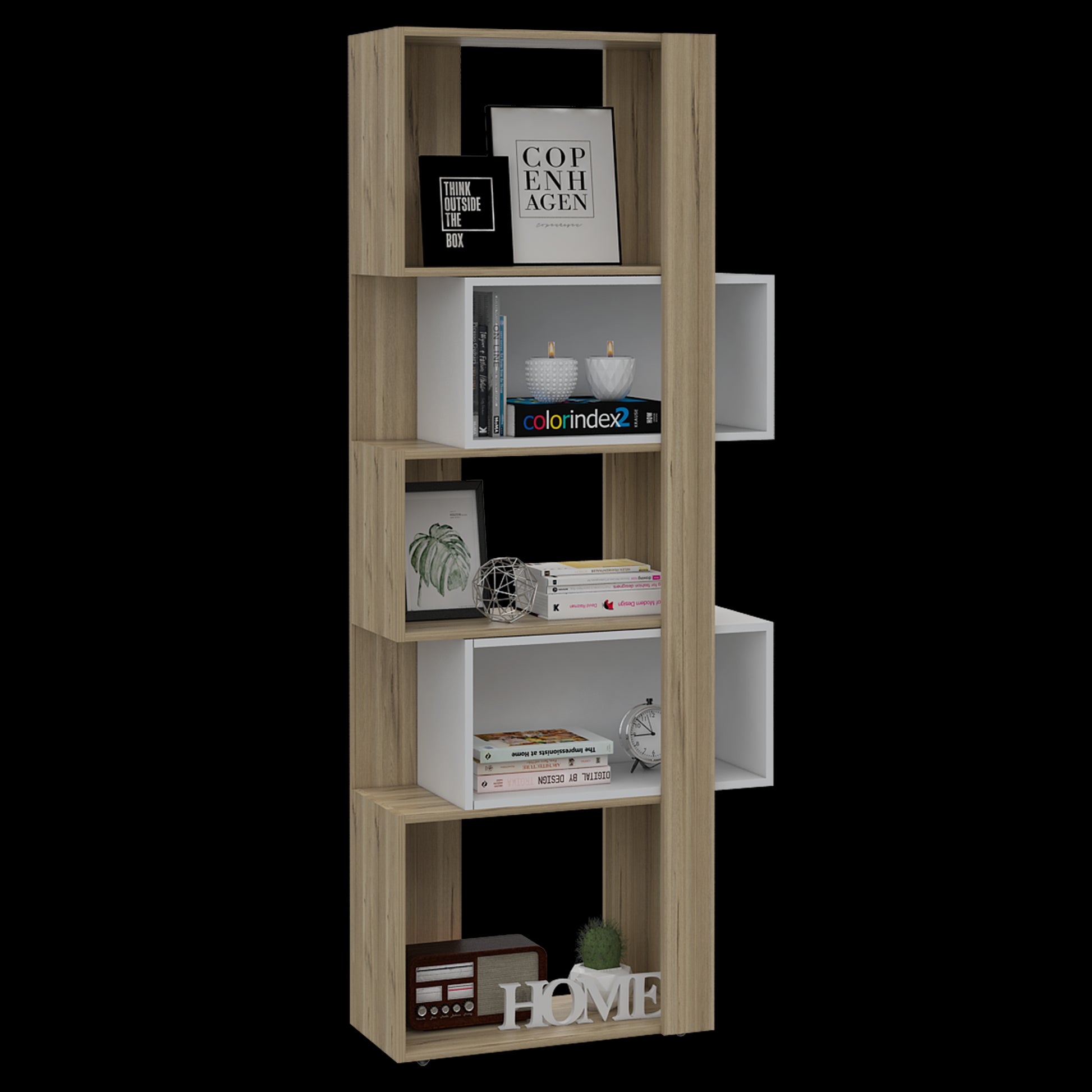 Biblioteca Acacia Rta Duna + Blanco