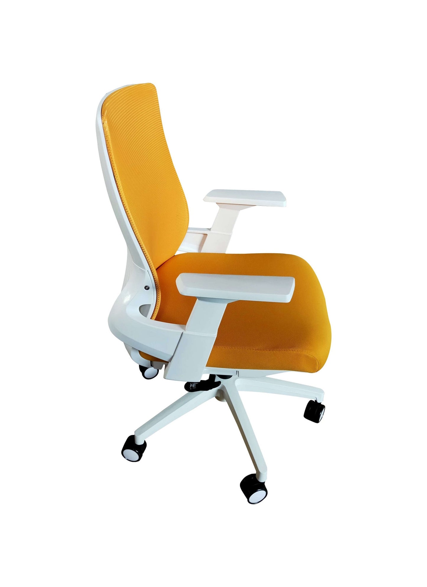 Silla Ejecutiva Chloe Blanco Amarillo