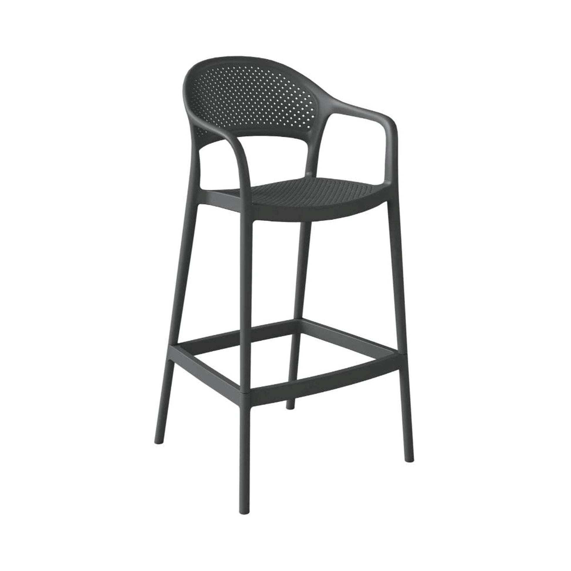Silla Bar Curitiva 109X56X56 Rta Negro