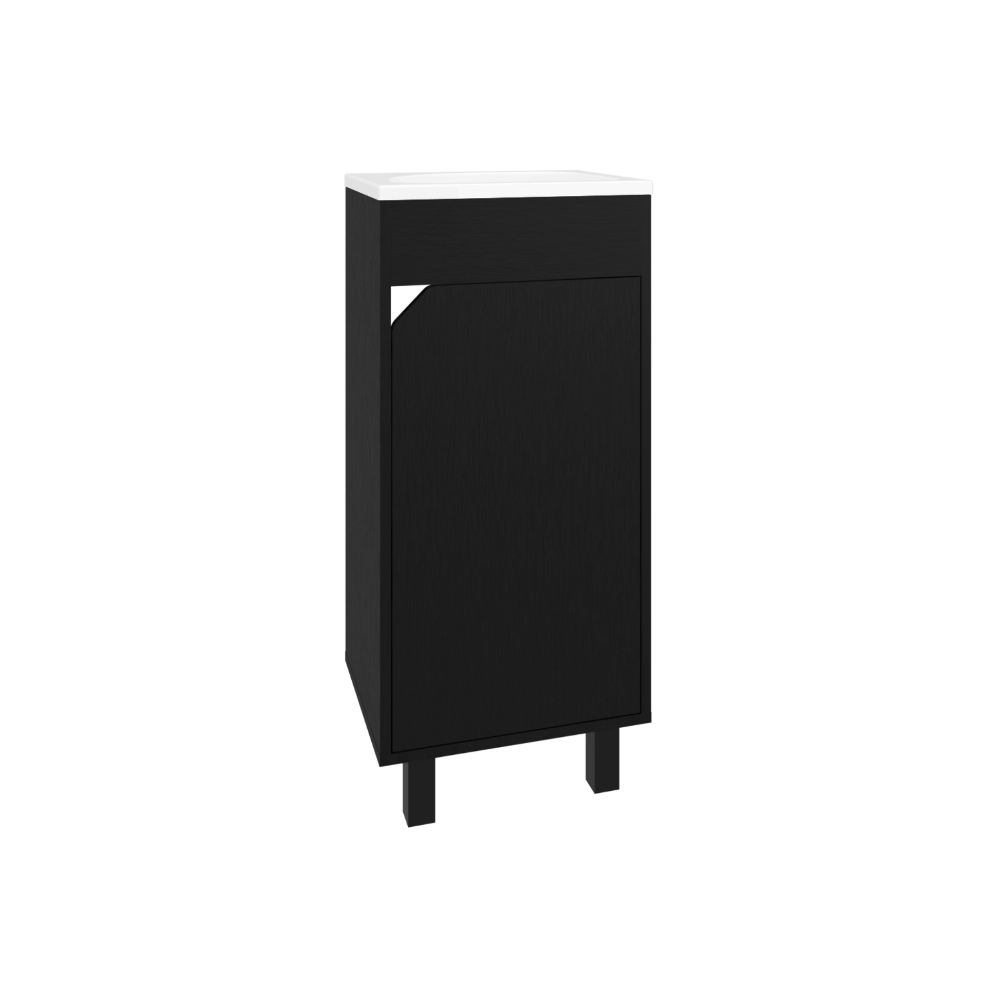 Mueble Lavamanos Bethel 86X40X32 Rta Wengue Zf