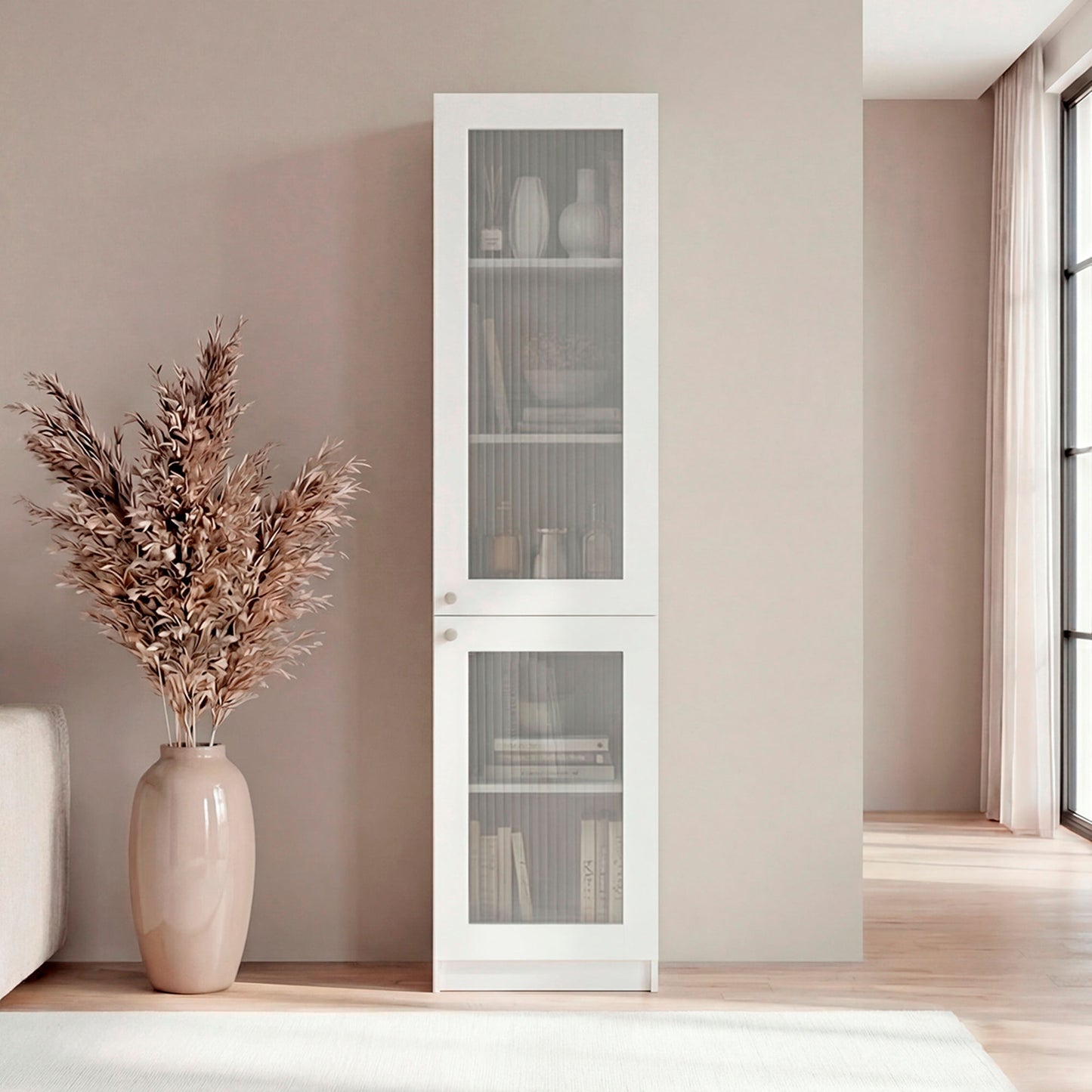 Estante Home E-M6 180X45X31 Rta Kronos Blanco Zf