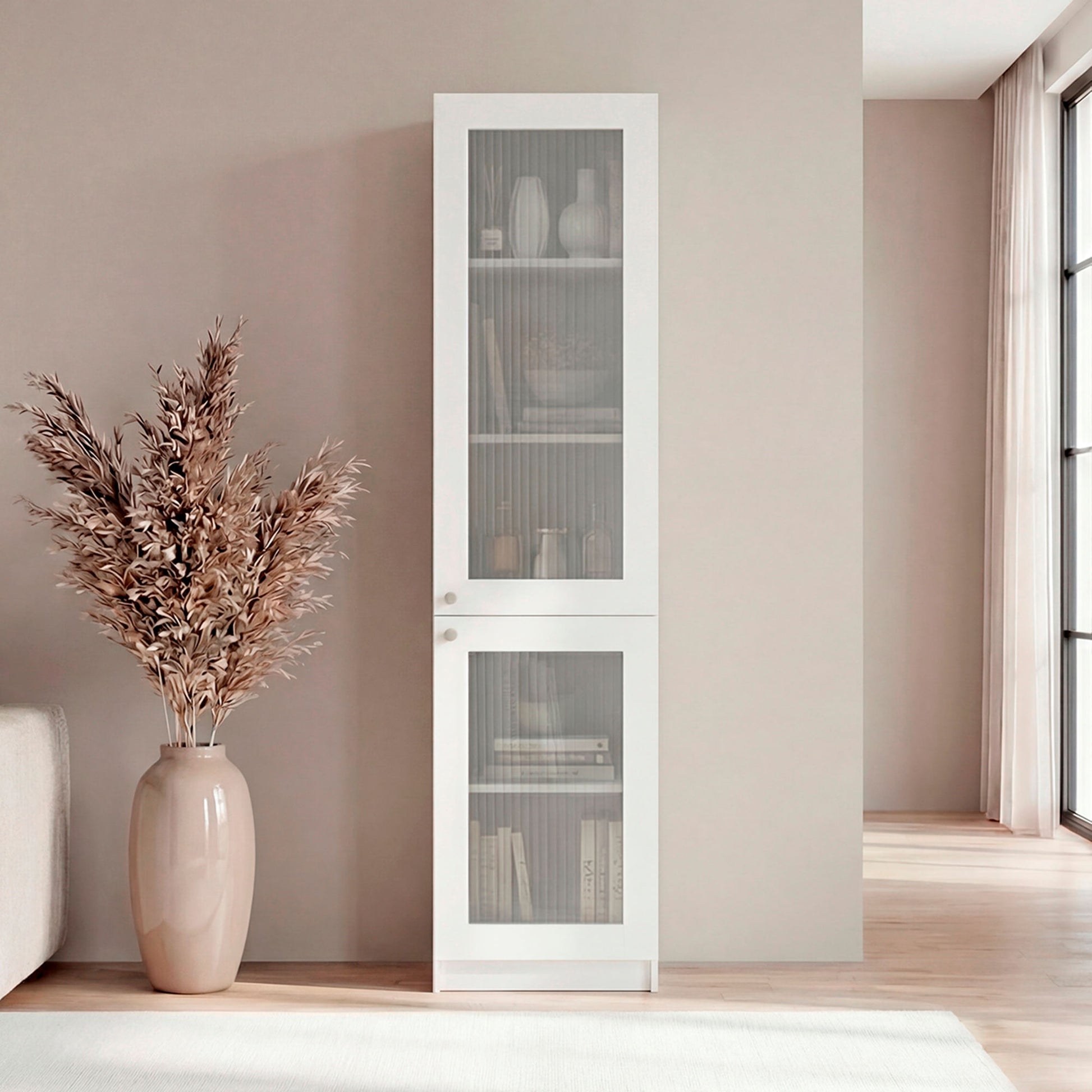 Estante Home E-M6 180X45X31 Rta Kronos Blanco Zf