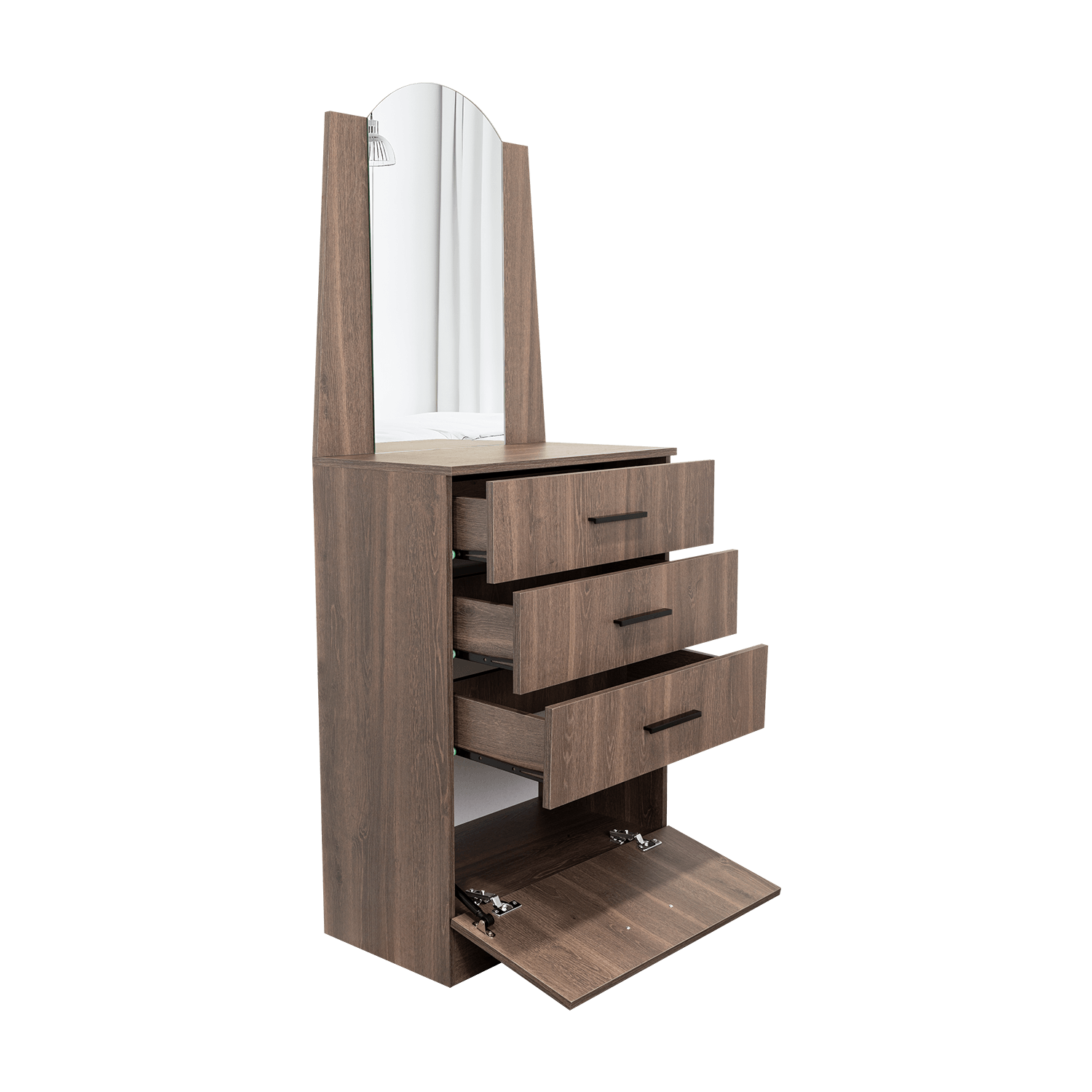 Comoda Praga 3 Cajones 1P 151X63X35 Rta Milan