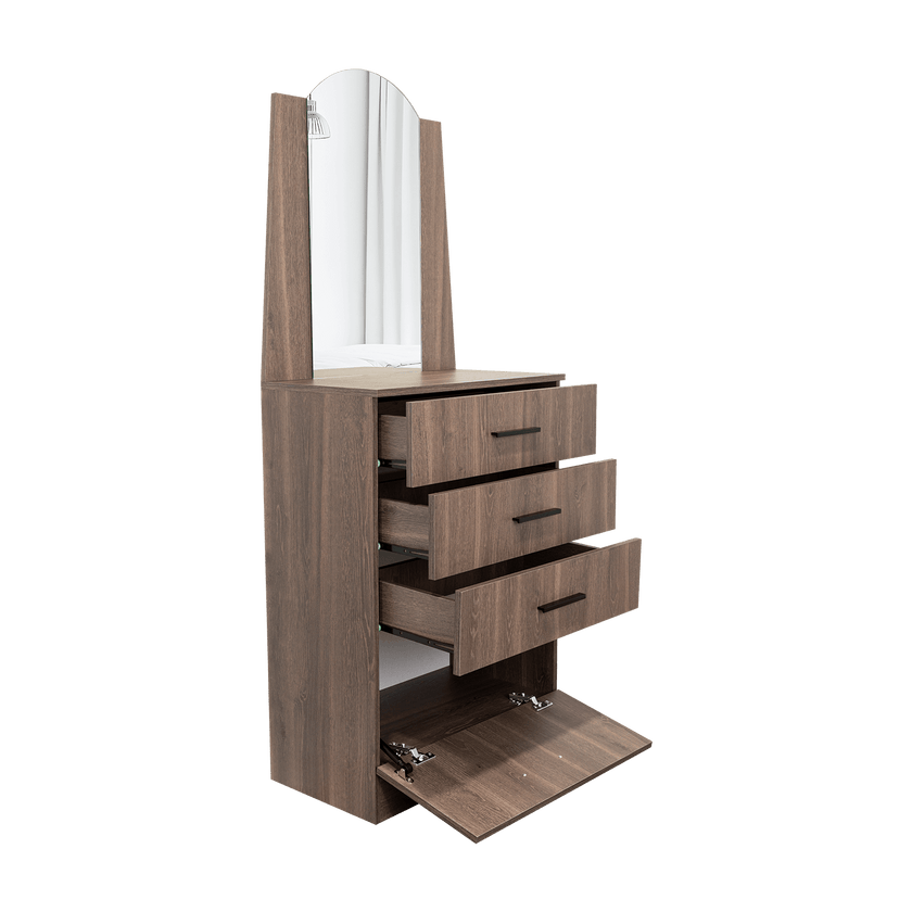 Comoda Praga 3 Cajones 1P 151X63X35 Rta Milan