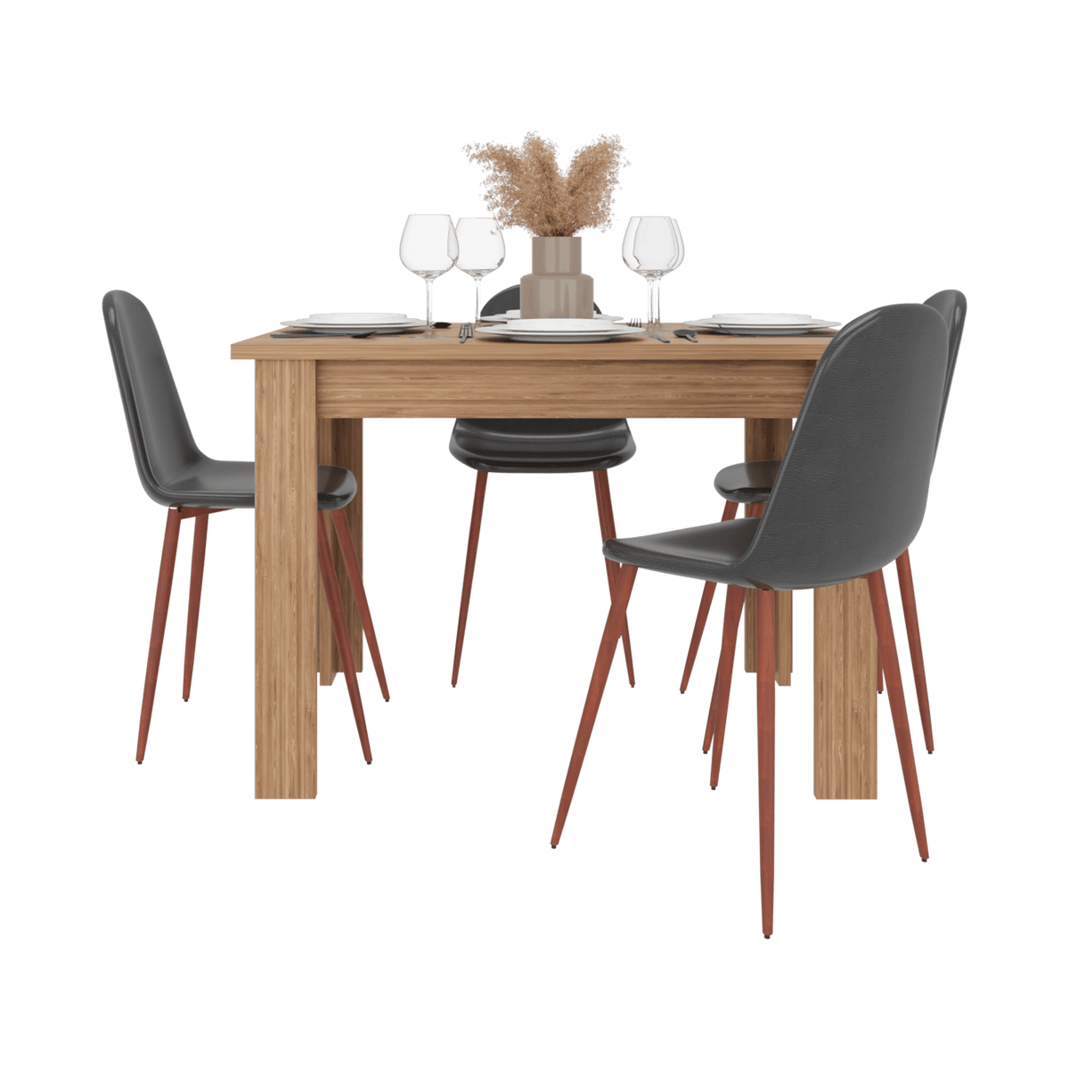 Comedor Portofino 75X110X80 Rta Miel