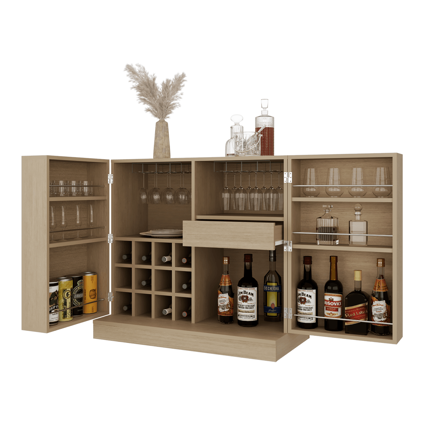 Mueble Bar Sintra 94X102X51 Rta Cartagena Zf