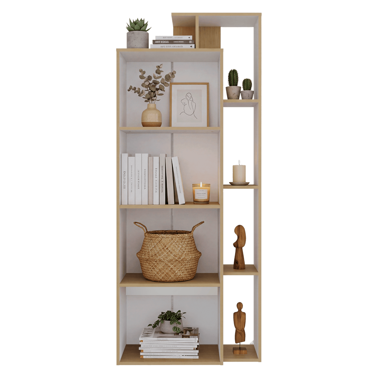 Biblioteca Sully 173X71X30 Rta Cartagena Blanco