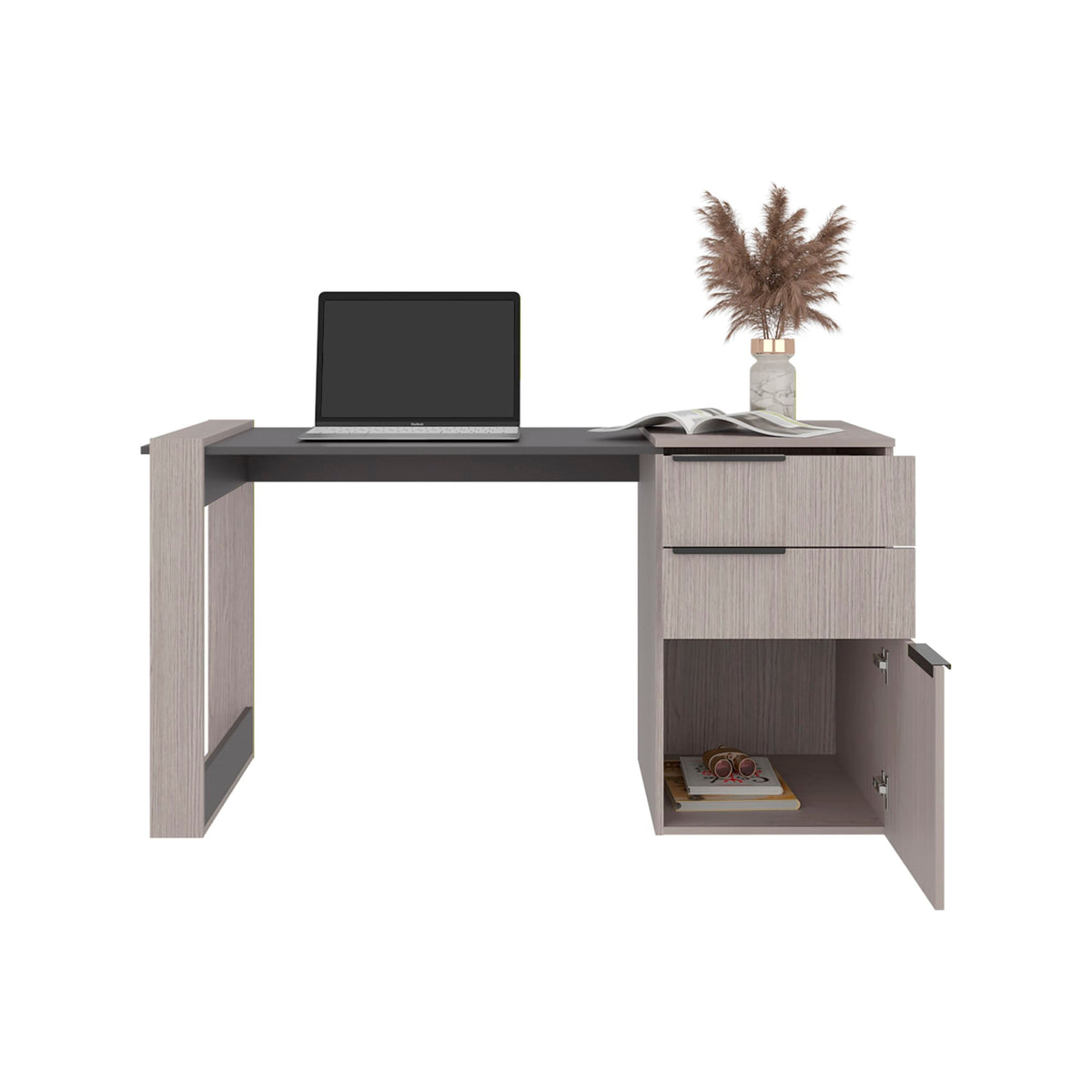 Escritorio Office 13 Bardolino+Plomo N/A