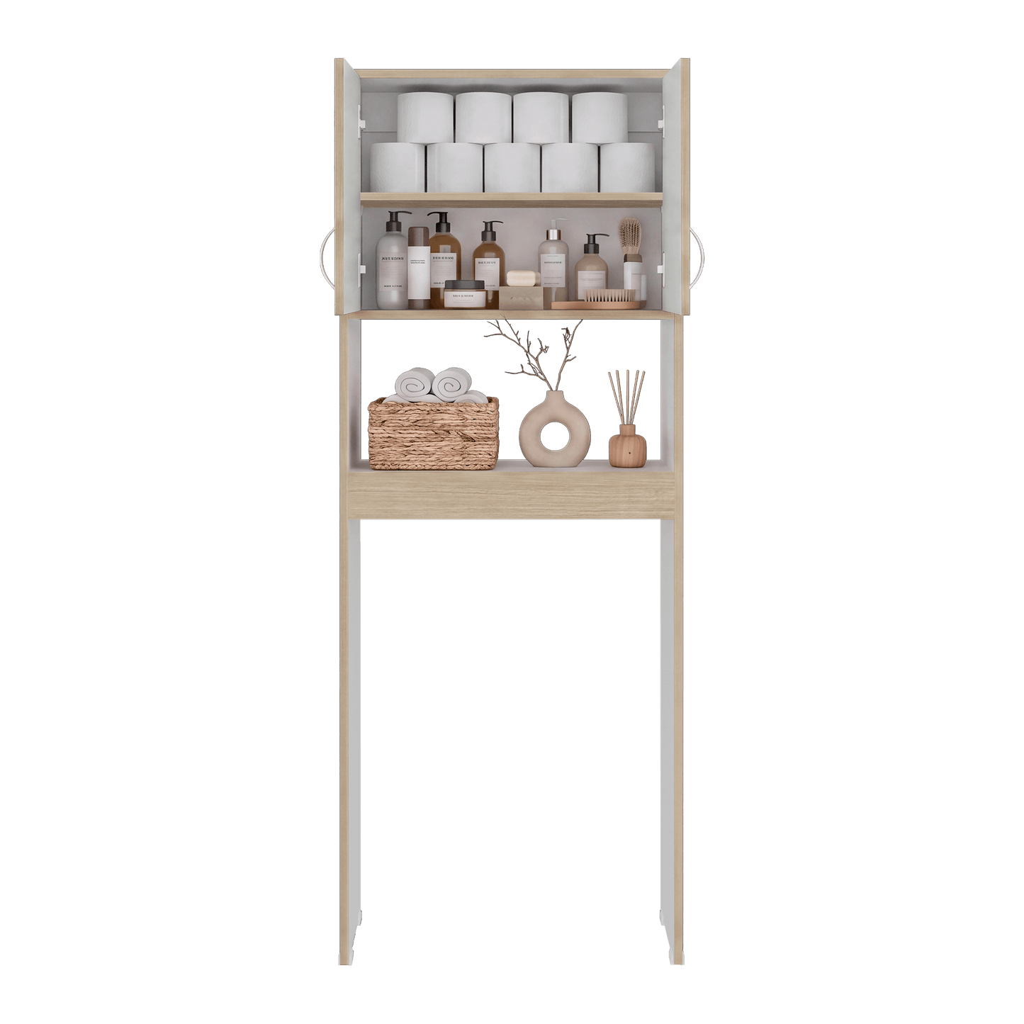 Optimizador De Baño Bath 160X63X25 Rta Cartagena Blanco Zf