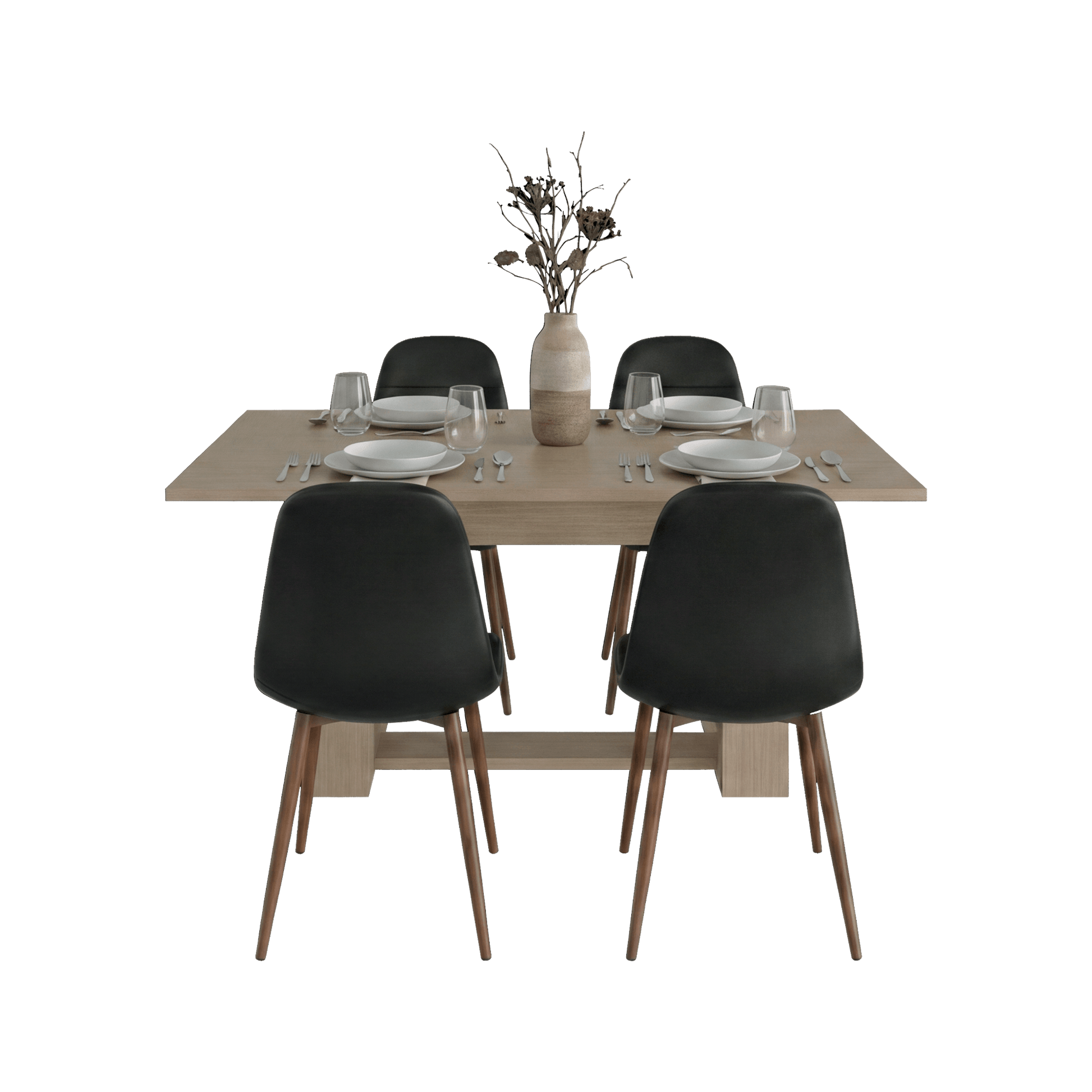 Mesa Comedor Volterra 74X160X85 Rta Cartagena
