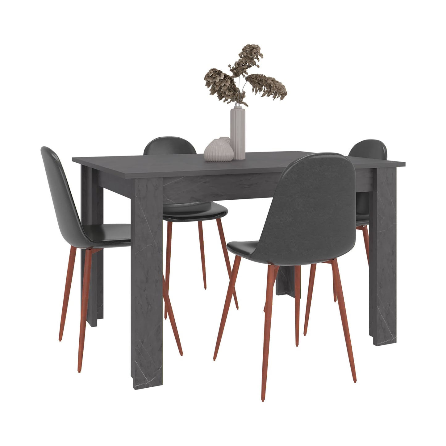 Mesa Comedor Portofino 120 75X120X88 Rta Onix