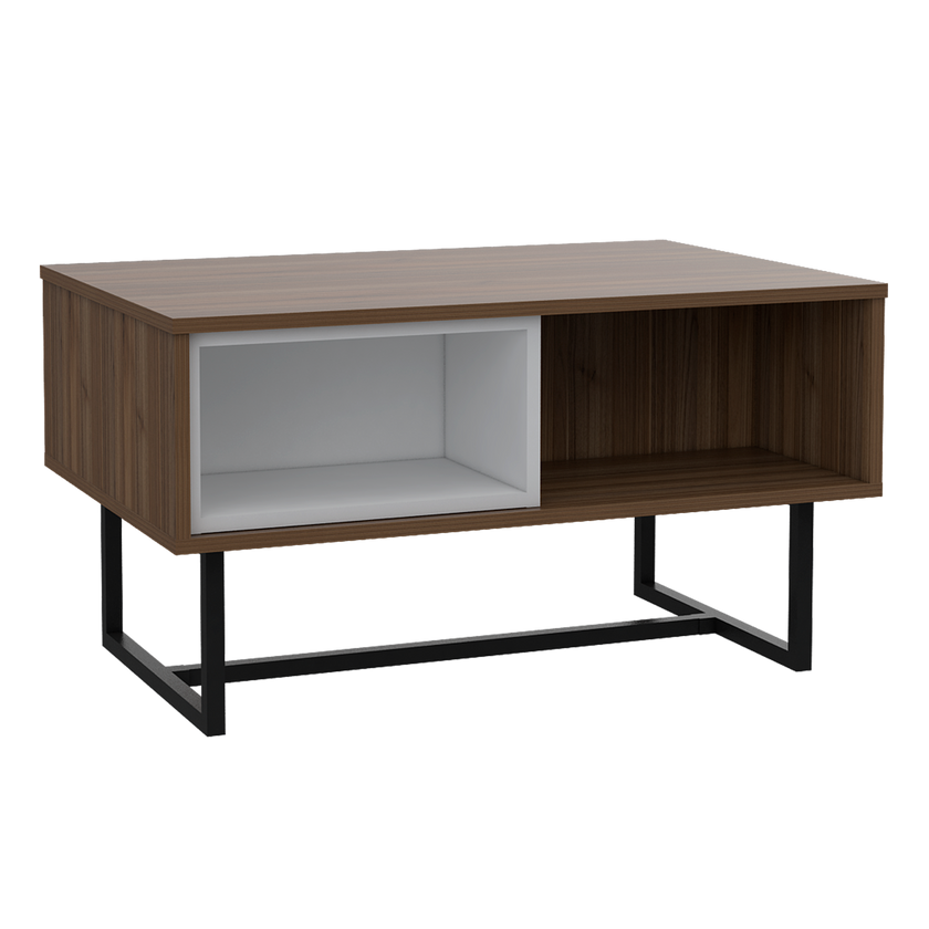 Mesa De Centro Pergamo Plus Rta Gales + Blanco