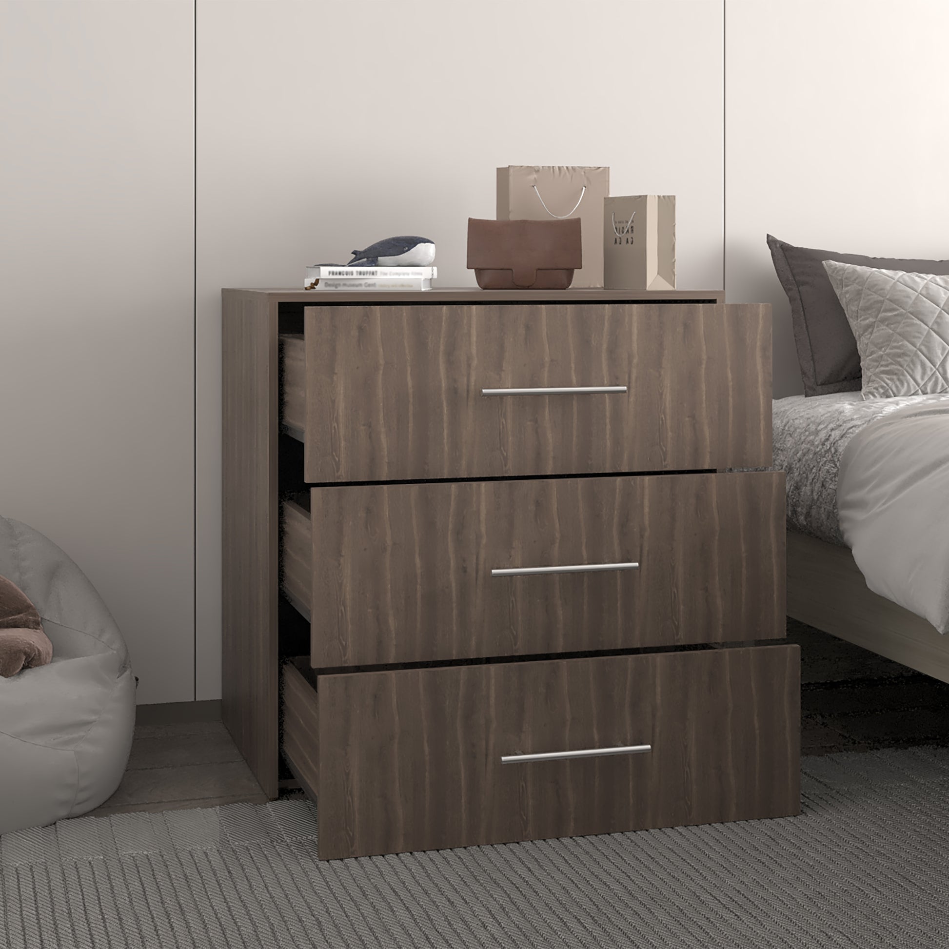Cajonera Bigaf 82,1X80X52,3 Rta Milan/Wengue