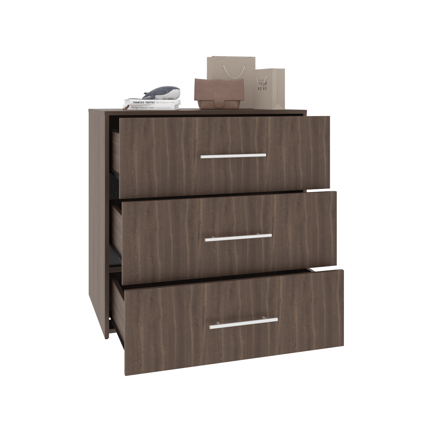 Cajonera Bigaf 82,1X80X52,3 Rta Milan/Wengue