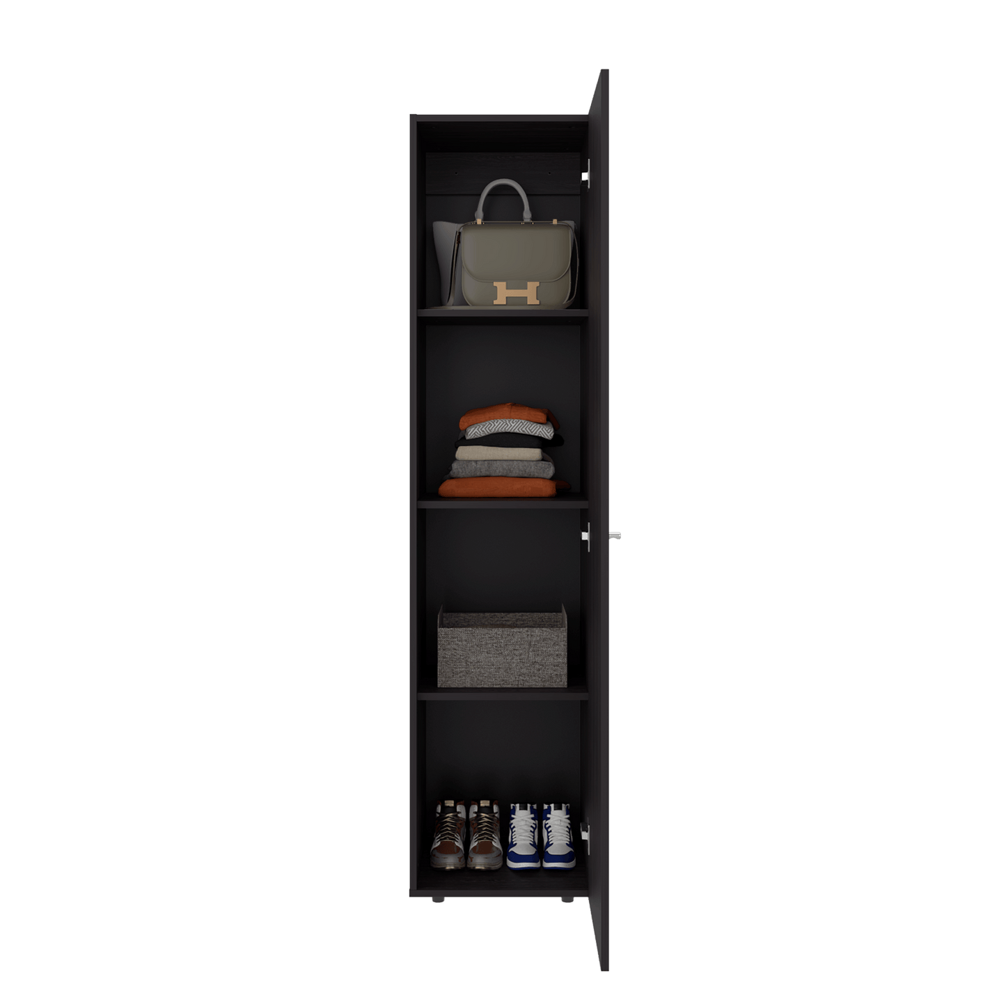 Closet Home Dreams 170X40X40 Rta Kronos Wengue Zf