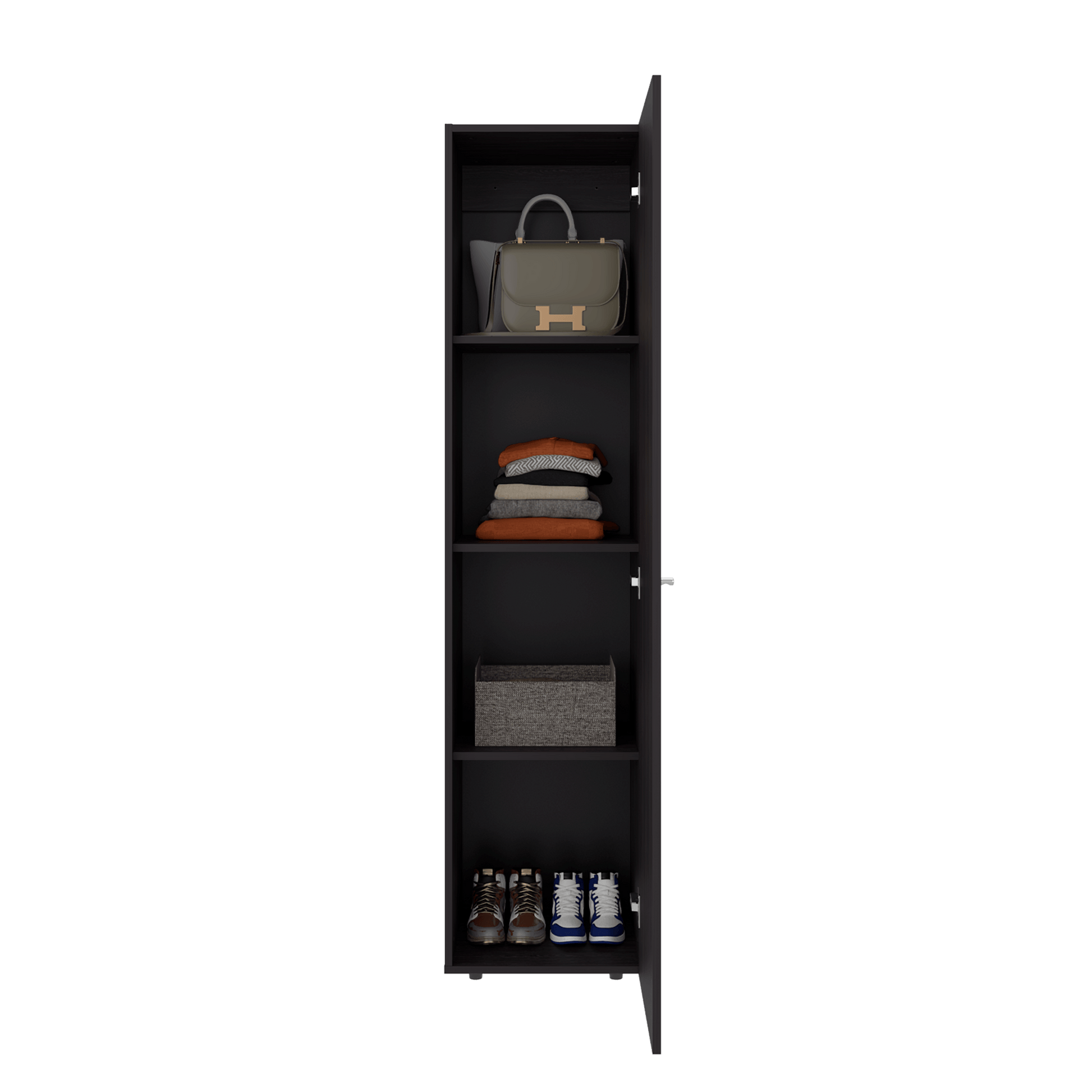 Closet Home Dreams 170X40X40 Rta Kronos Wengue Zf