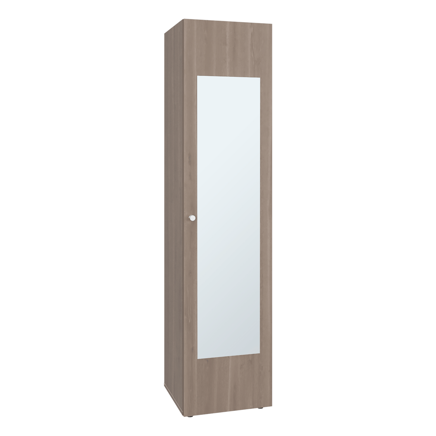 Closet Con Espejo Home Dreams 170X40X40 Rta Bardolino Blanco Zf