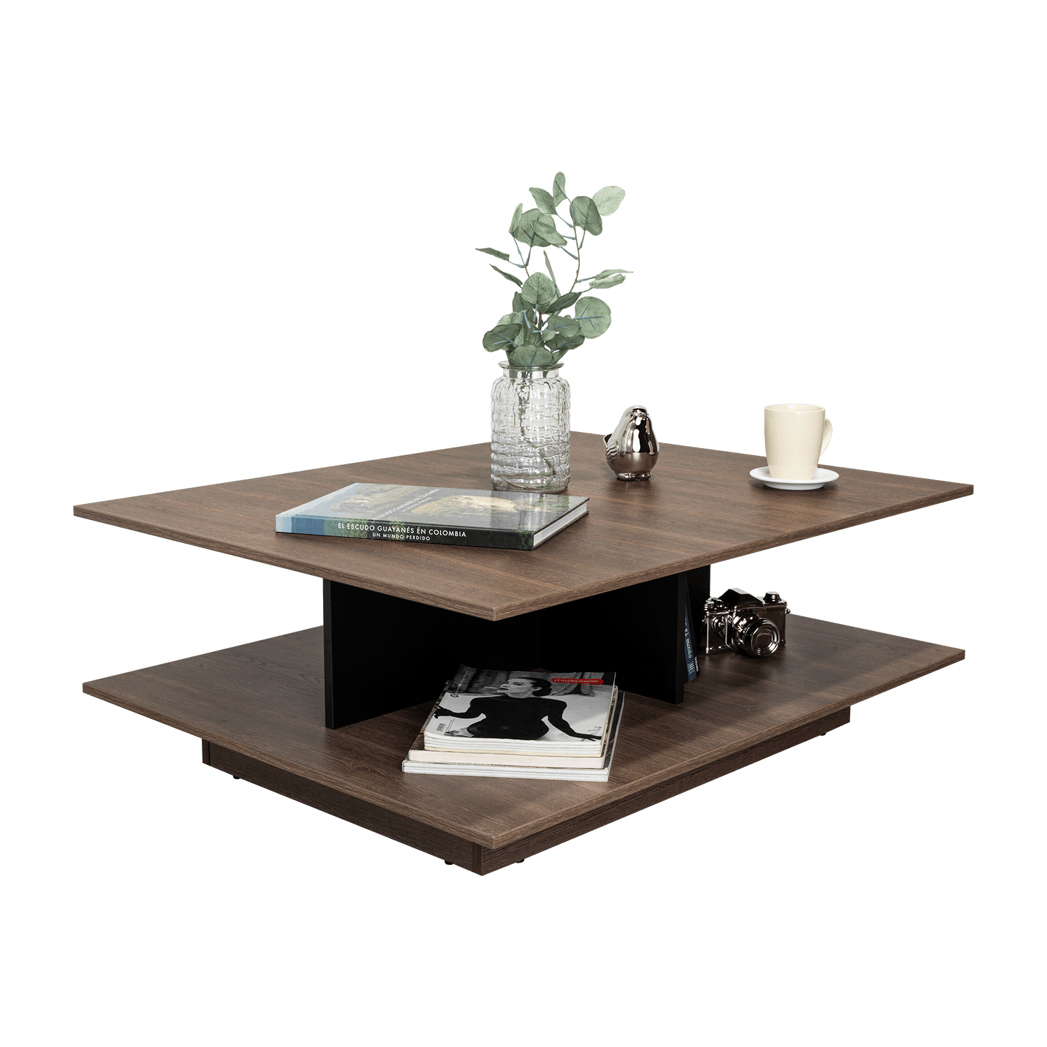 Mesa De Centro Bengalí Rta Milan + Wengue
