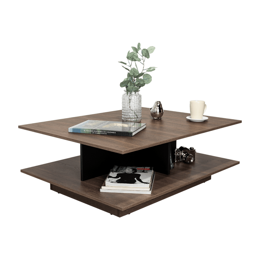 Mesa De Centro Bengalí Rta Milan + Wengue