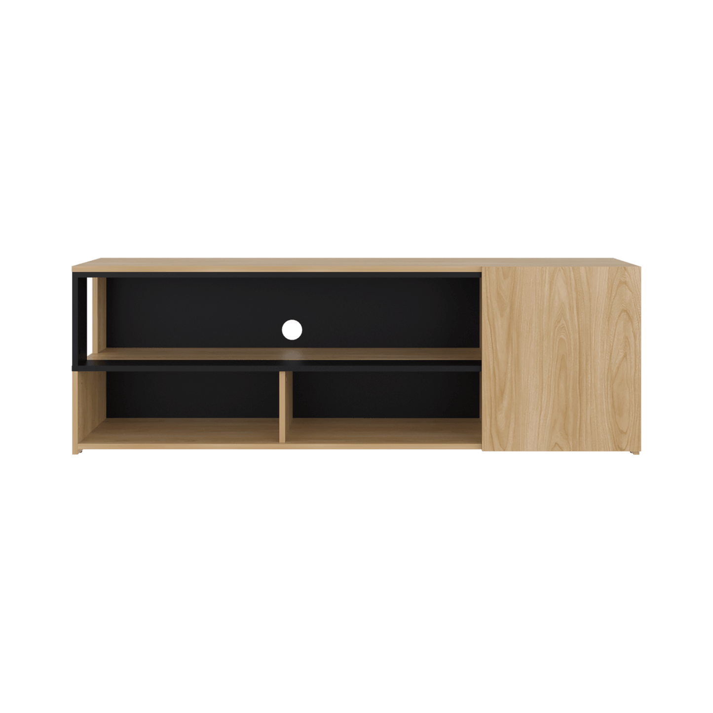Rack De Tv Noland 50X151X35 Rta Fresno Eu Wengue