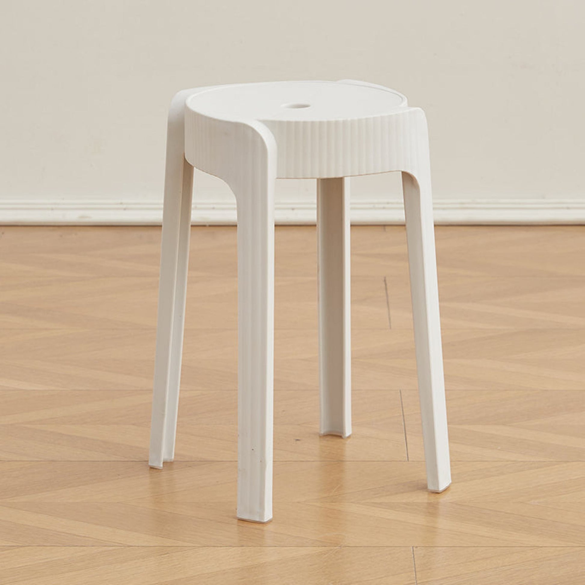 Butaco Apilable Maison 45X30X30 Rta Blanco